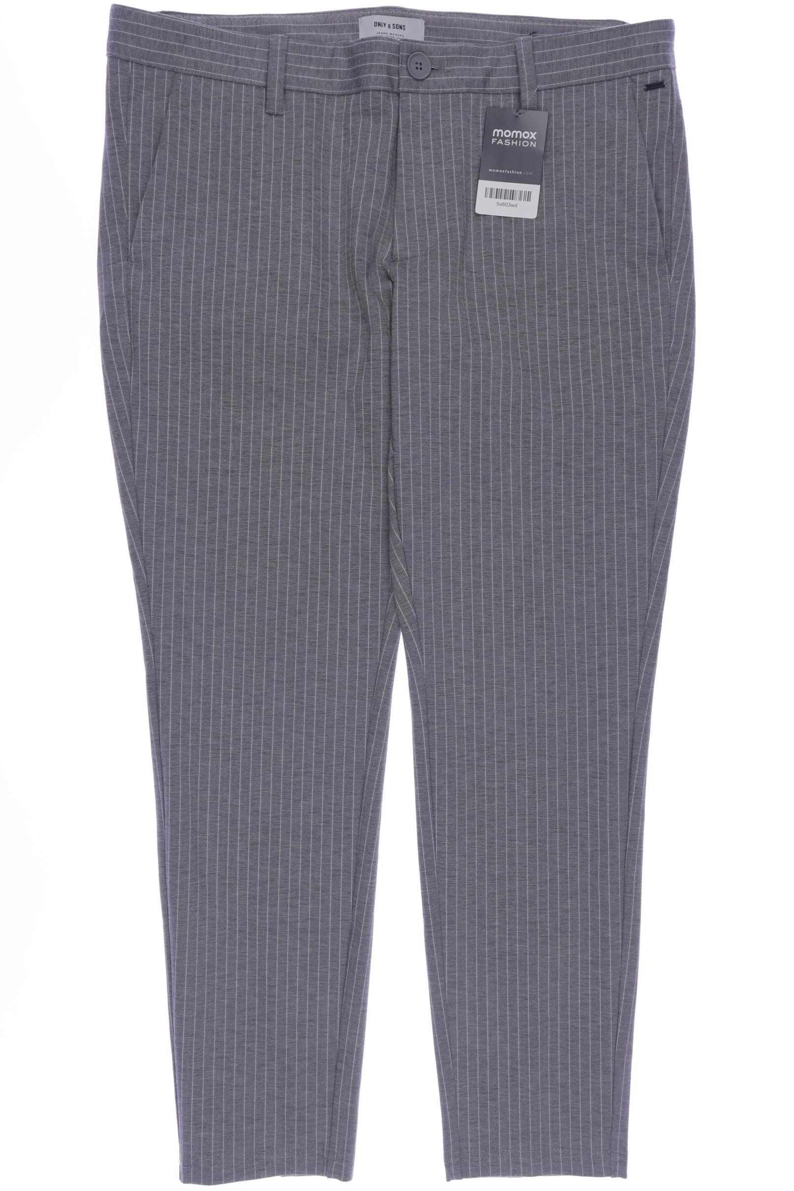 

Only & Sons Herren Stoffhose, grau, Gr. 33