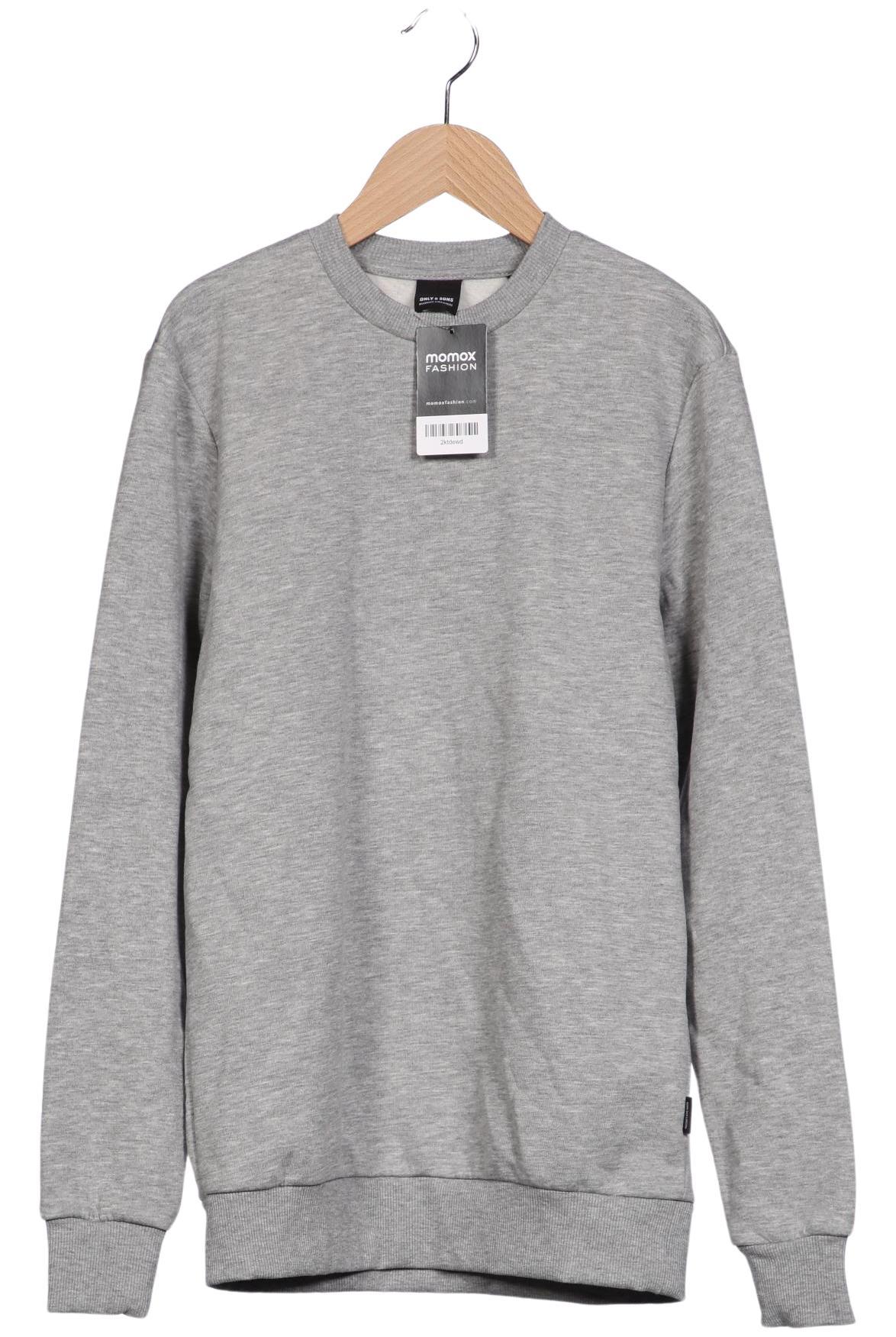 

Only & Sons Herren Sweatshirt, grau, Gr. 44