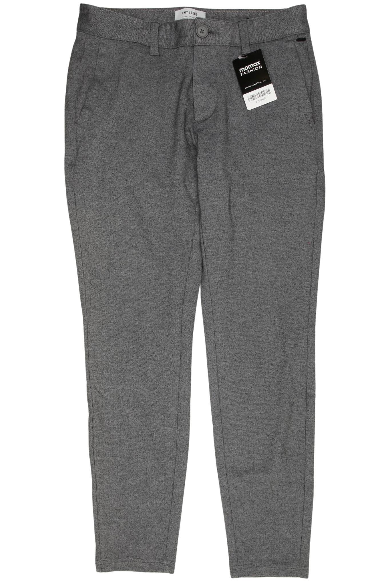 

Only & Sons Herren Stoffhose, grau, Gr. 28