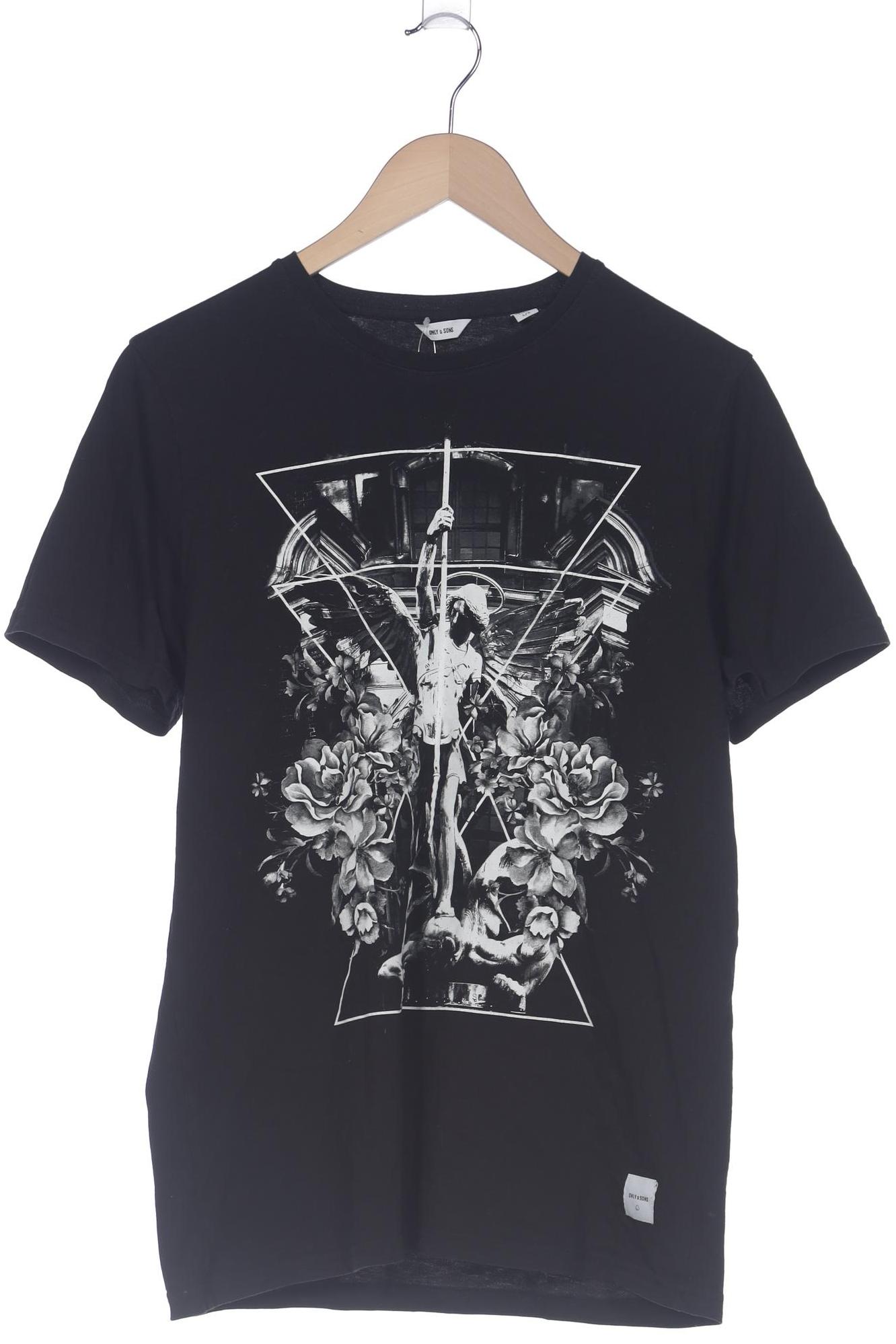 

Only & Sons Herren T-Shirt, schwarz, Gr. 52