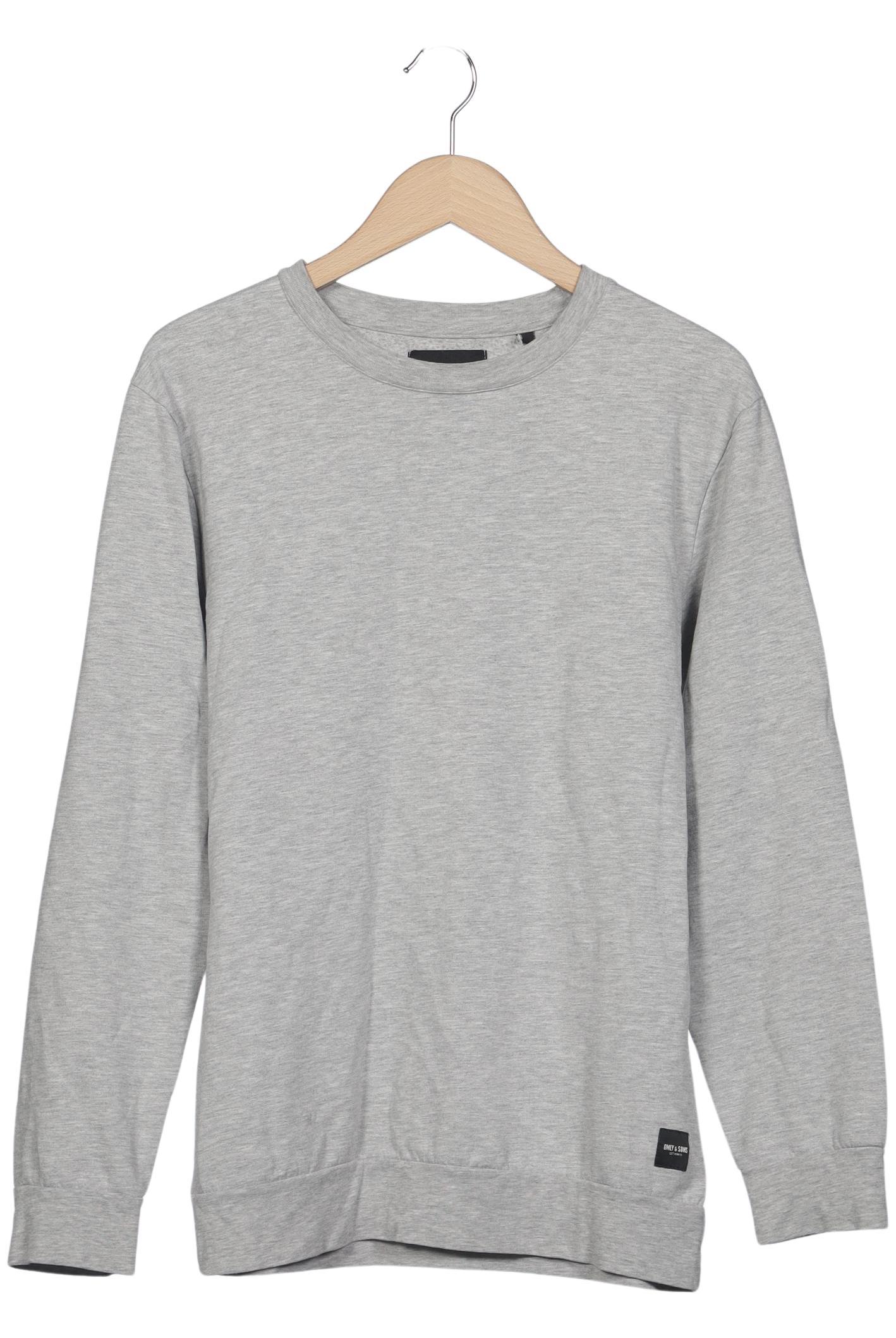 

Only & Sons Herren Sweatshirt, grau, Gr. 52