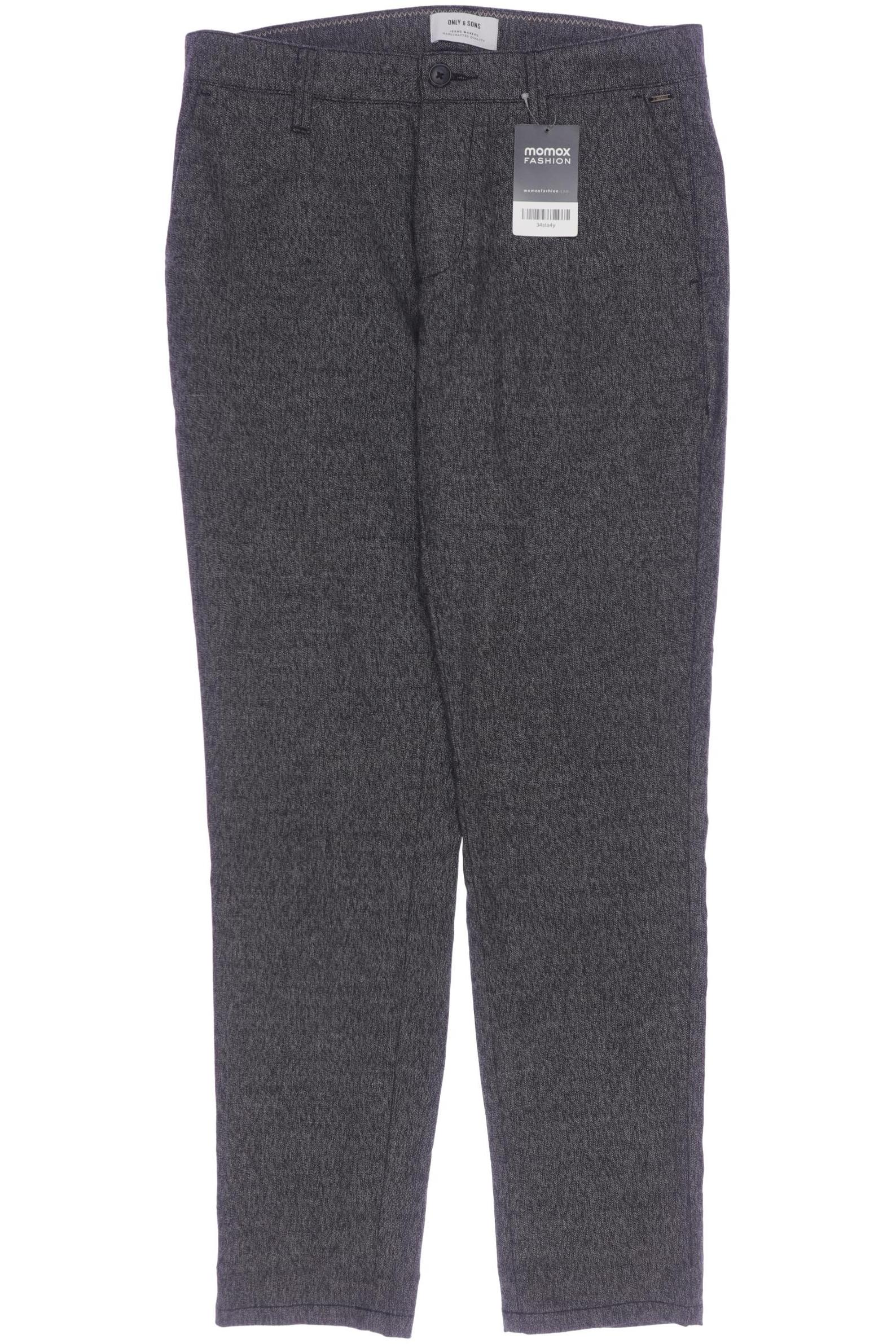 

Only & Sons Herren Stoffhose, schwarz, Gr. 30