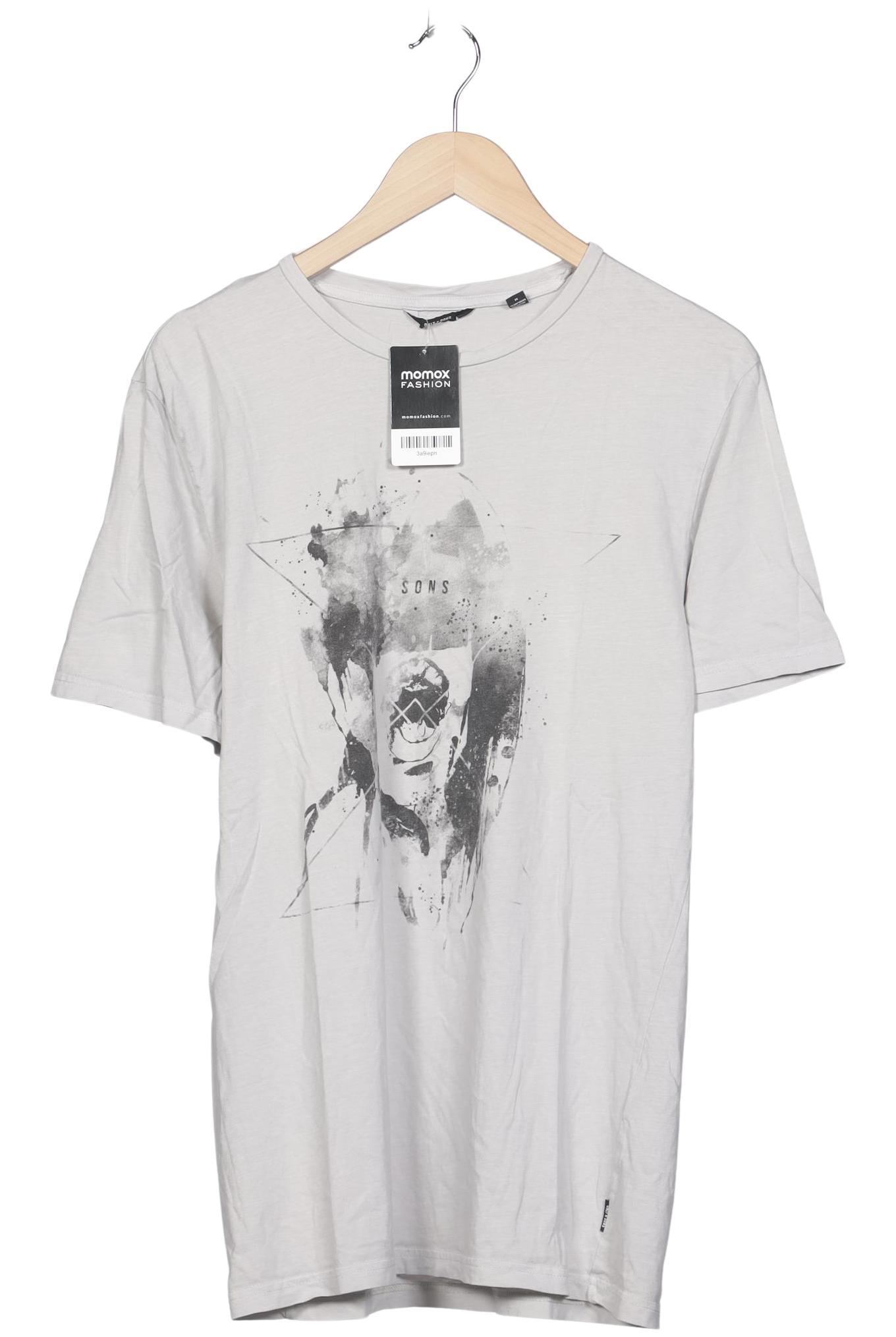 

Only & Sons Herren T-Shirt, grau, Gr. 48