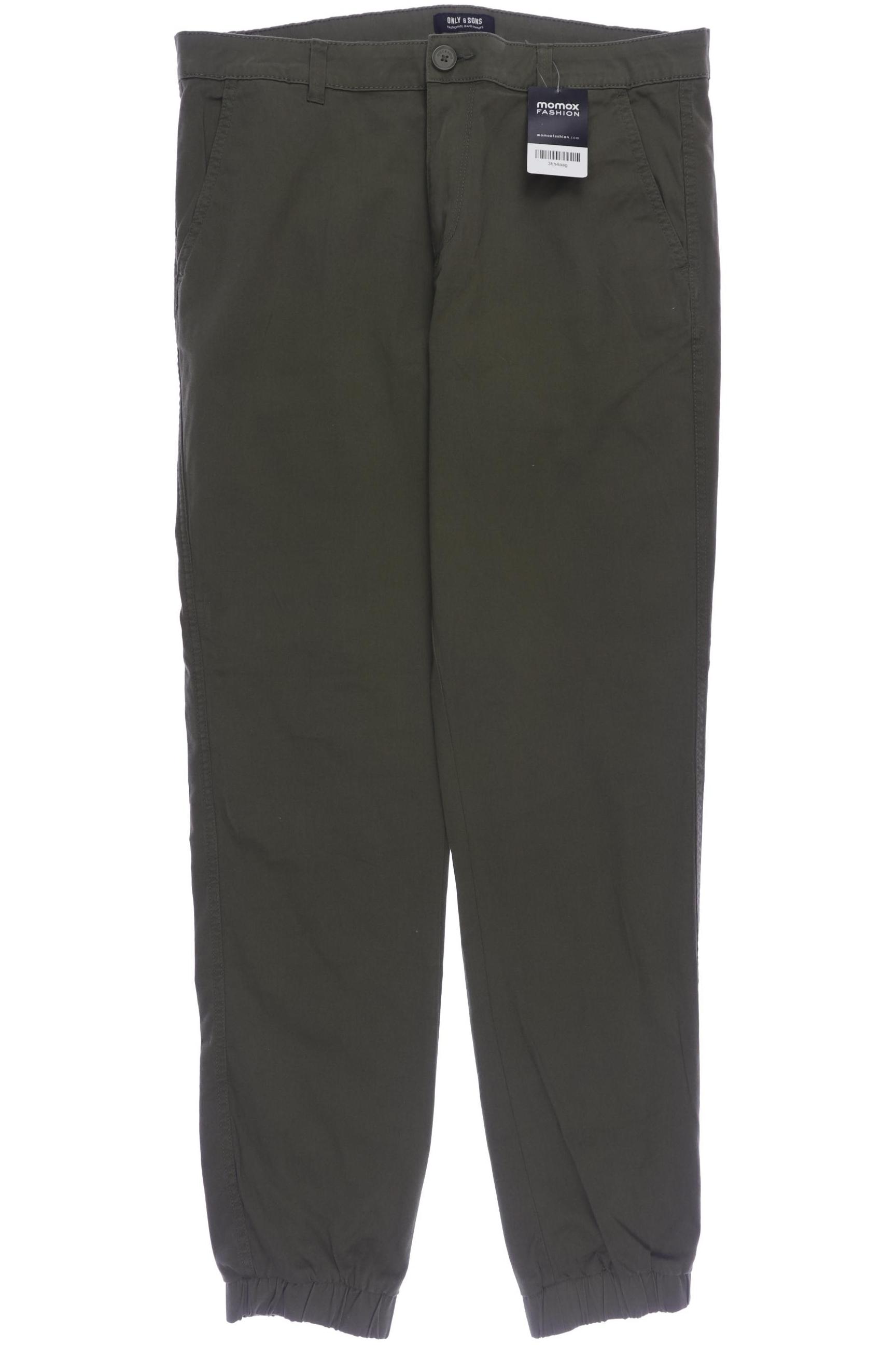 

Only & Sons Herren Stoffhose, grün, Gr. 33