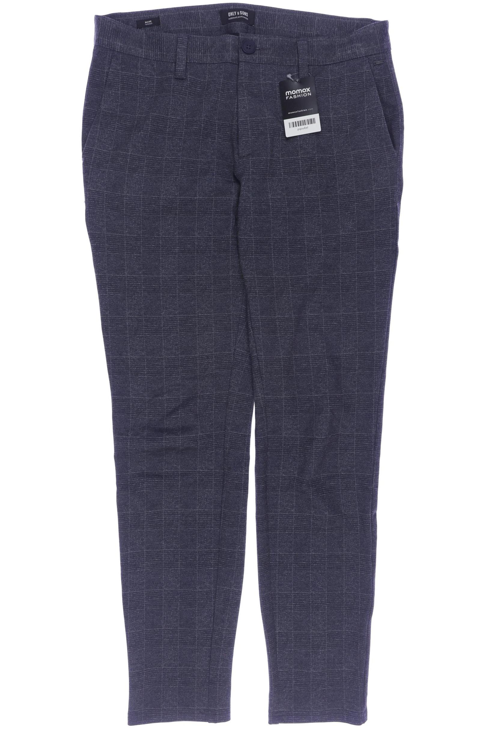 

Only & Sons Herren Stoffhose, marineblau, Gr. 32
