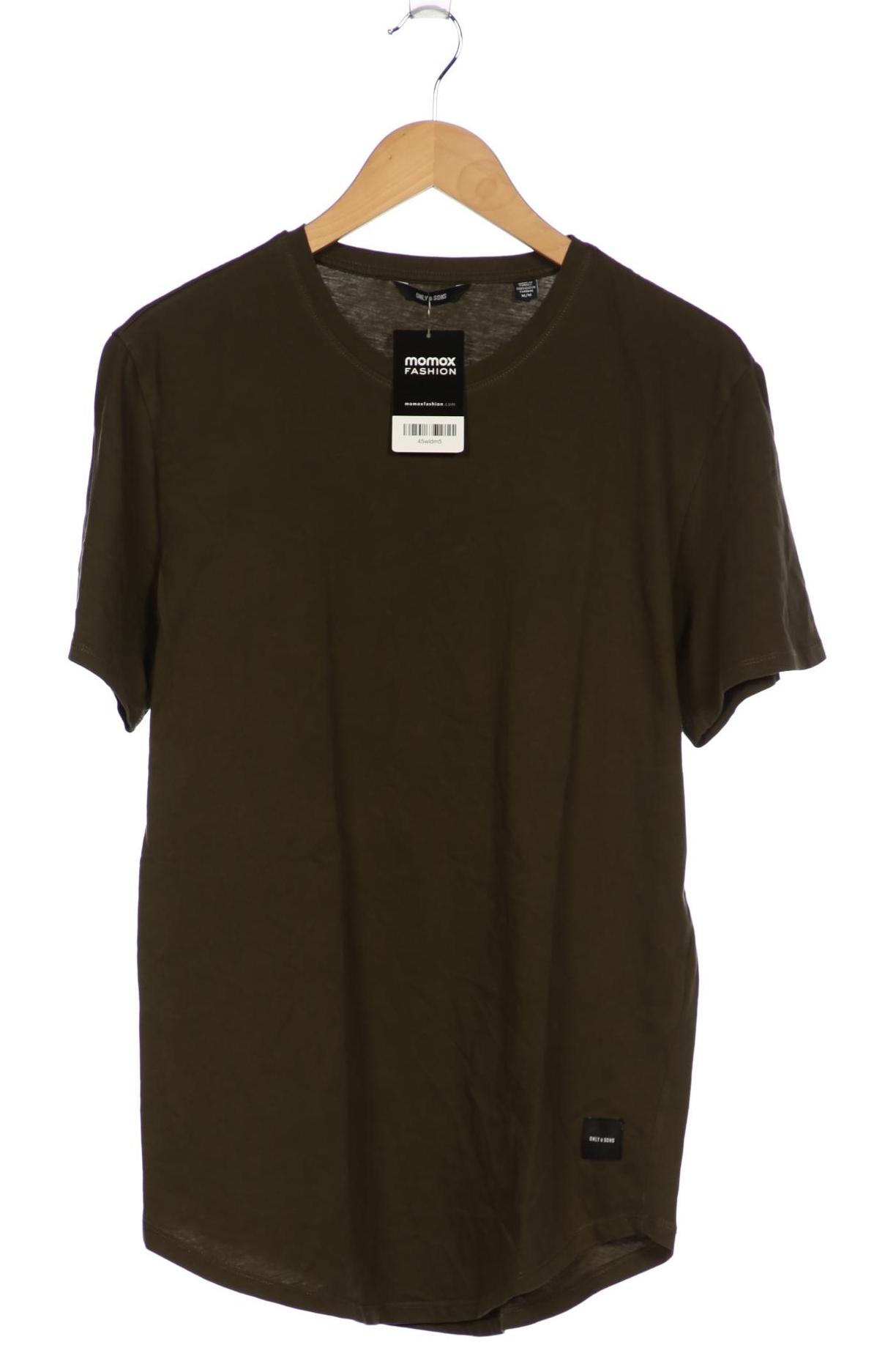 

Only & Sons Herren T-Shirt, grün, Gr. 48