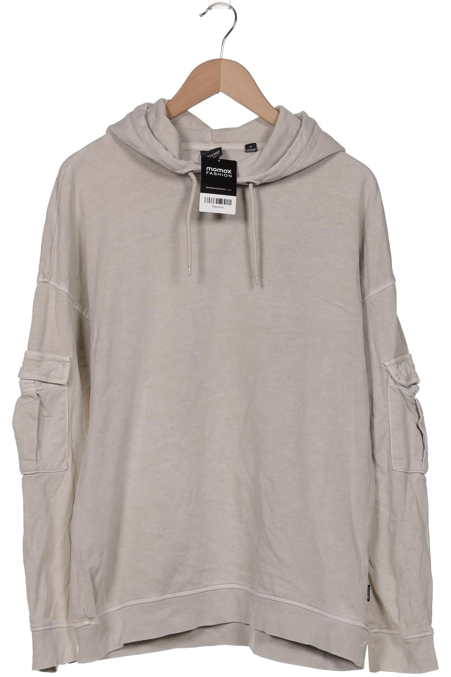 

Only & Sons Herren Kapuzenpullover, beige, Gr. 48
