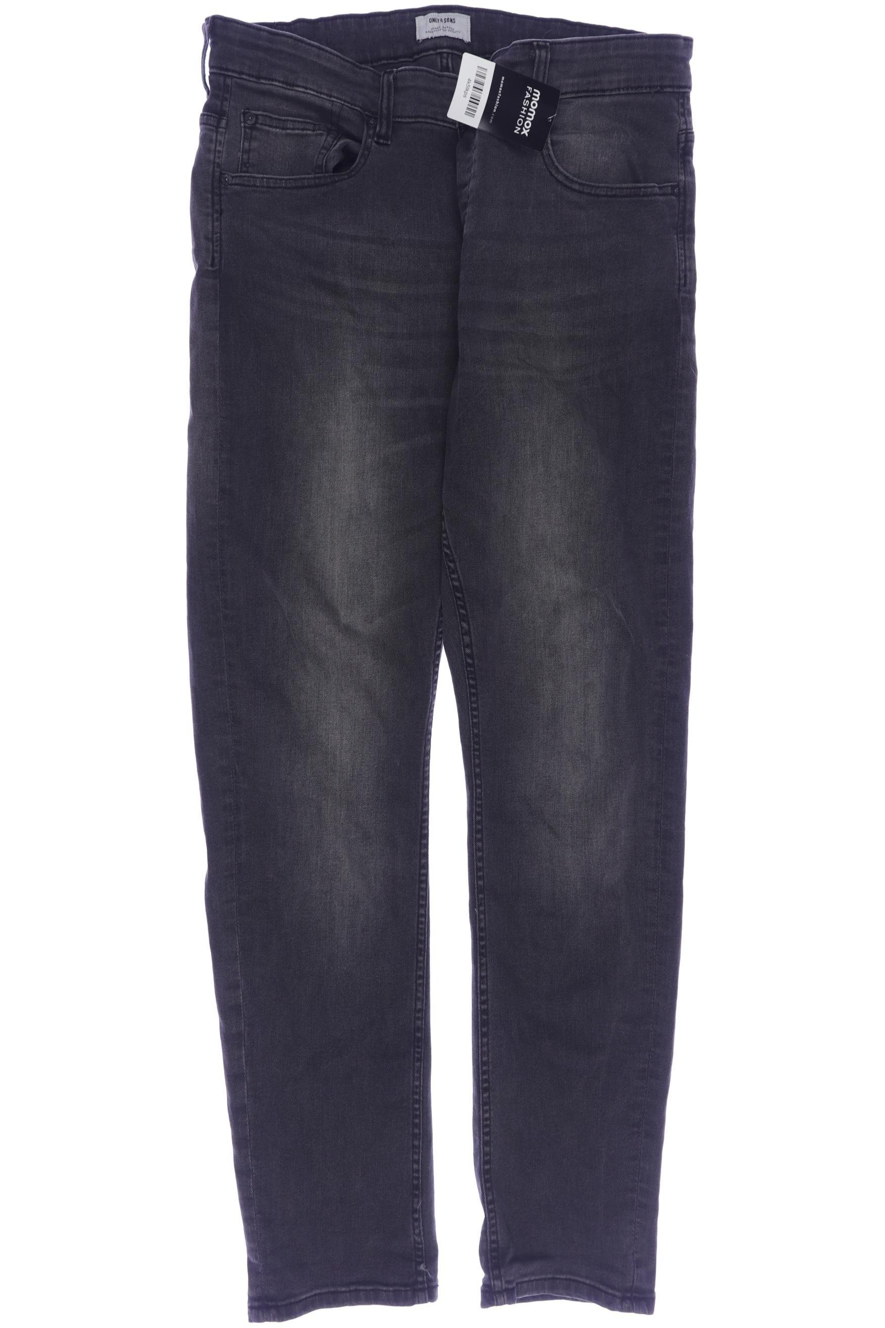 

Only & Sons Herren Jeans, grau, Gr. 34