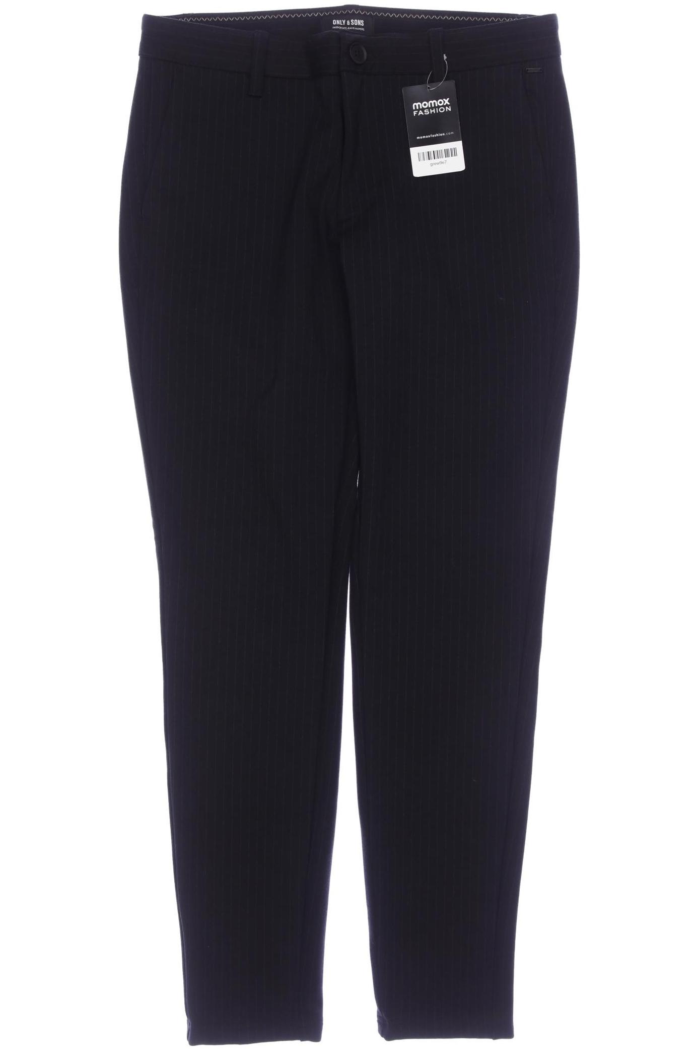 

Only & Sons Herren Stoffhose, schwarz, Gr. 30