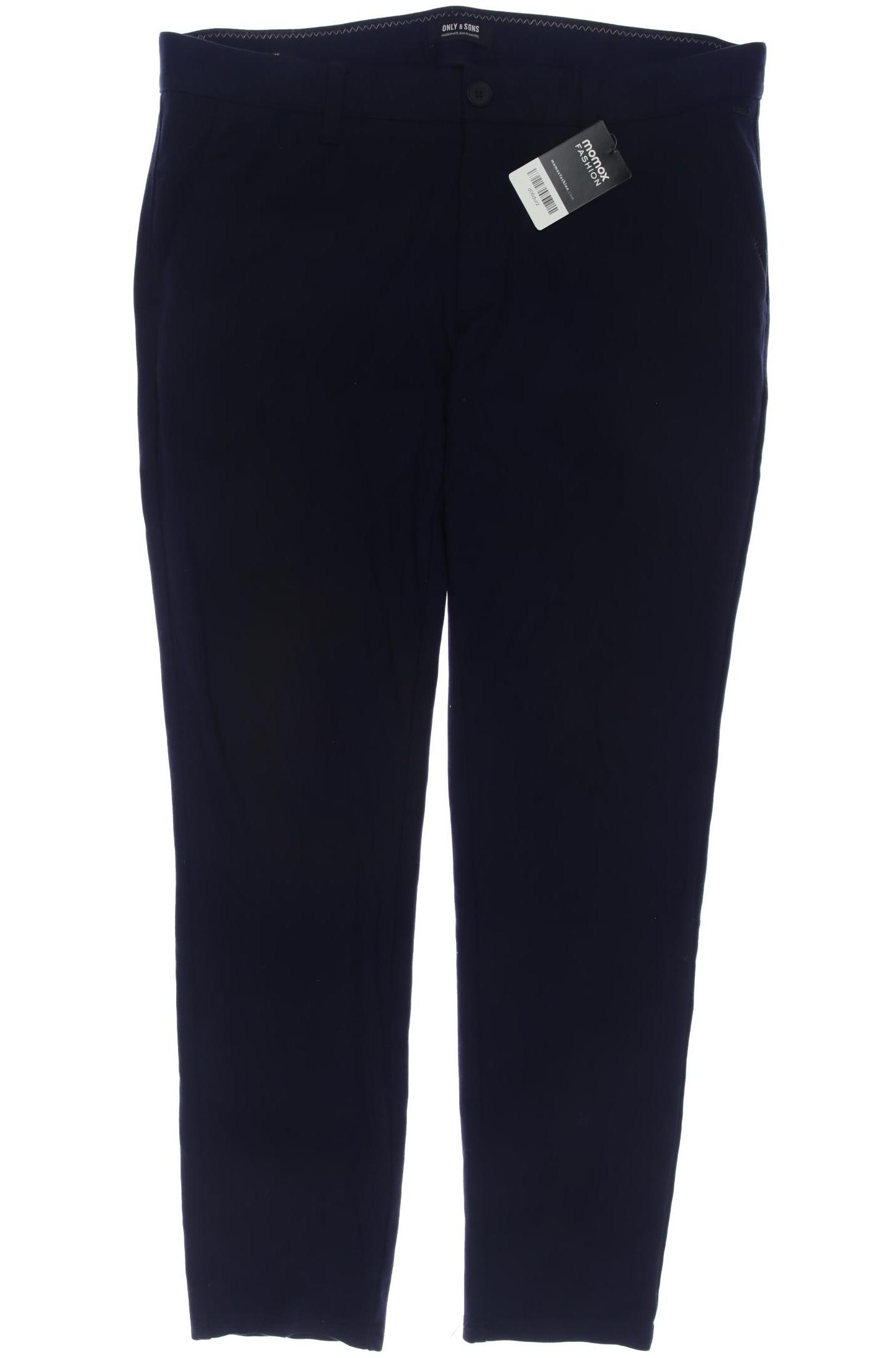 

Only & Sons Herren Stoffhose, marineblau, Gr. 36