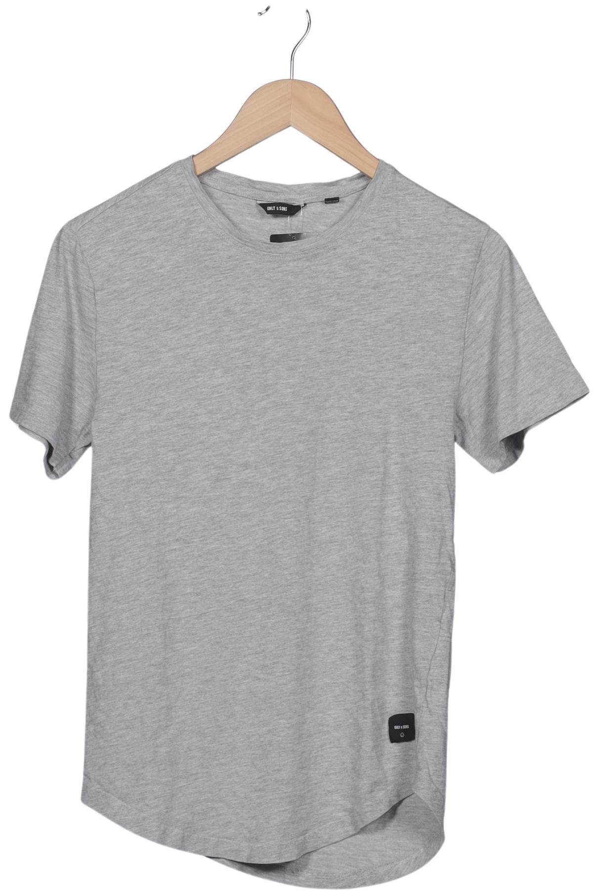 

Only & Sons Herren T-Shirt, grau, Gr. 46