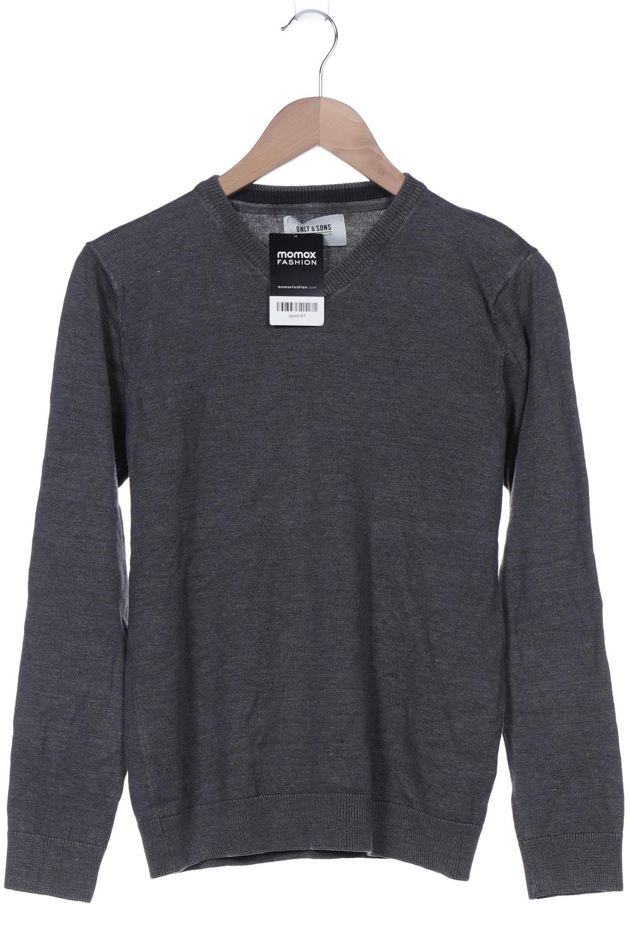 

Only & Sons Herren Pullover, grau, Gr. 46