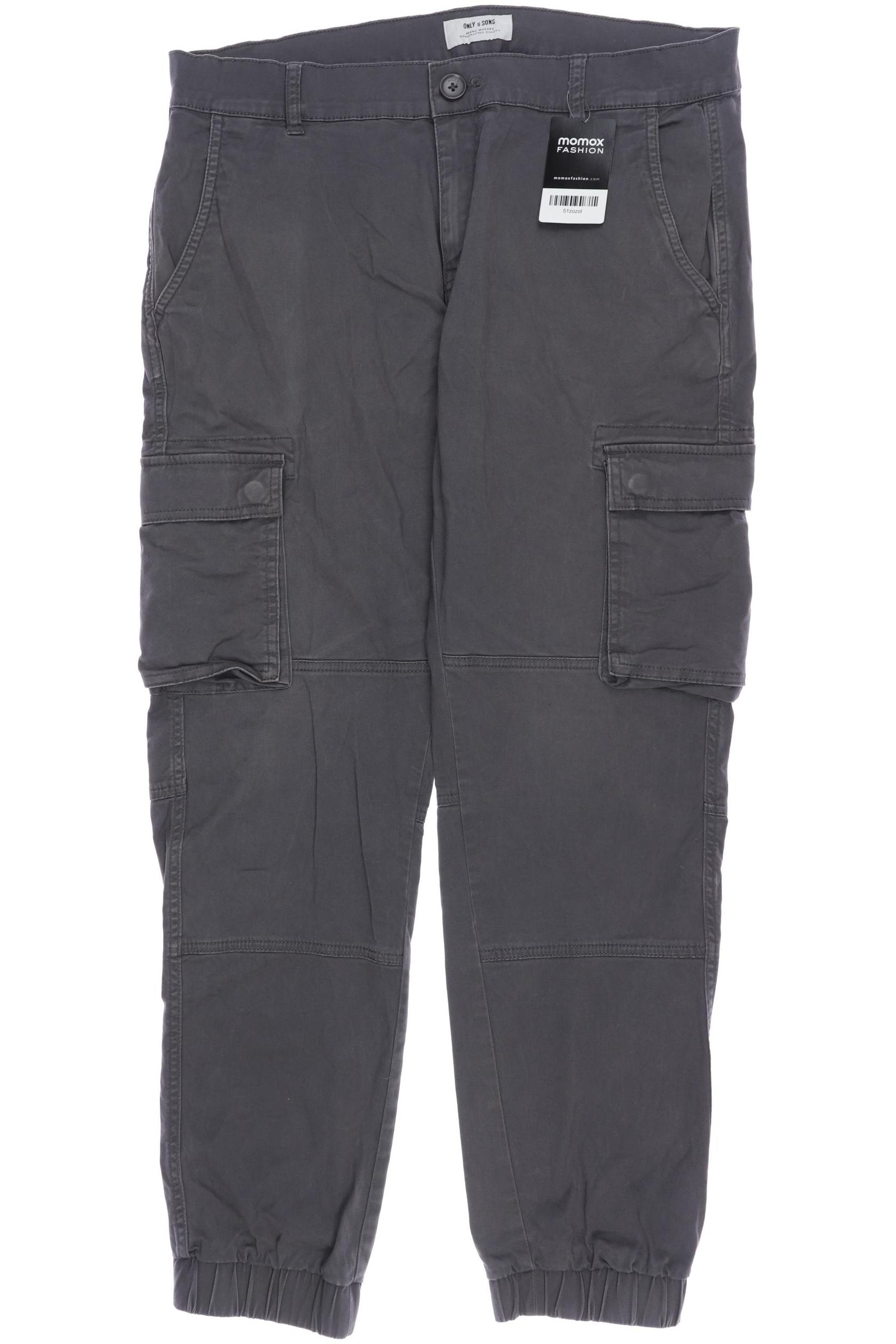 

Only & Sons Herren Stoffhose, grau, Gr. 34