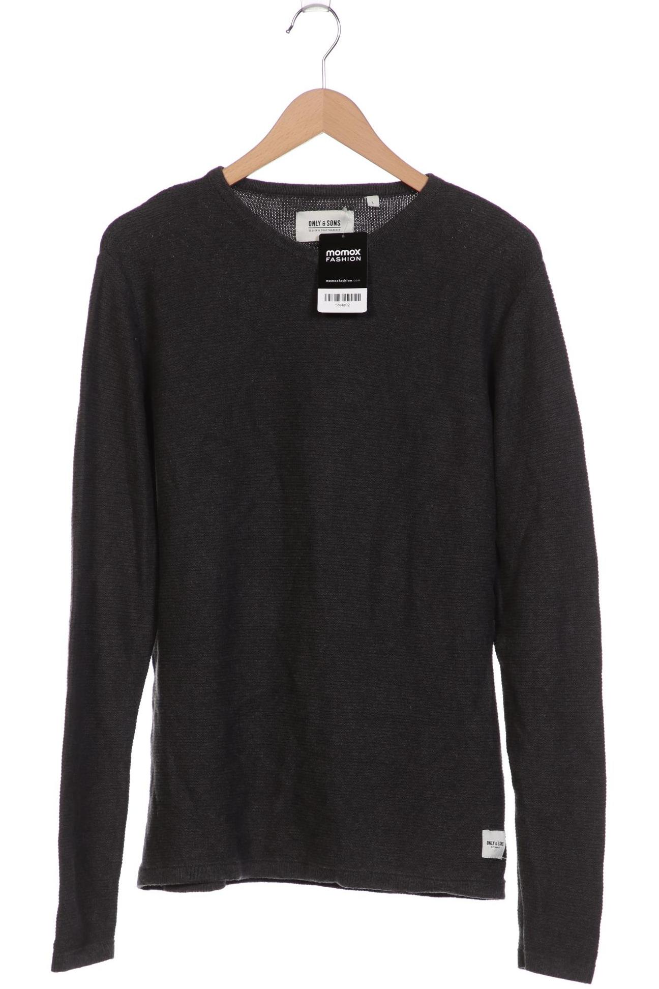 

Only & Sons Herren Pullover, grau, Gr. 52