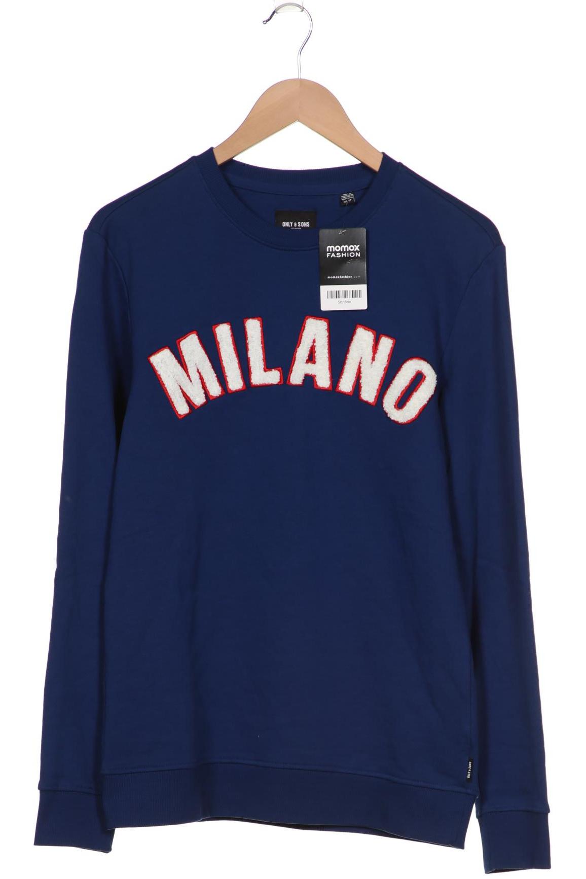 

Only & Sons Herren Sweatshirt, blau