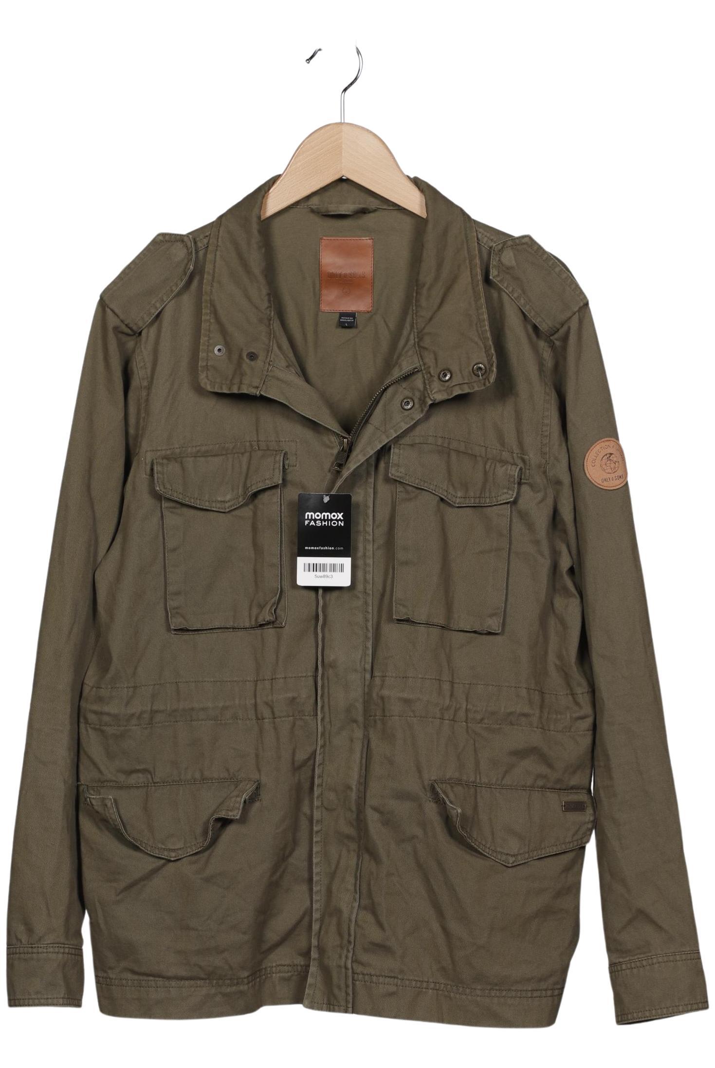 Thumbnail - Only &amp; Sons Herren Jacke, grün, Gr. 52