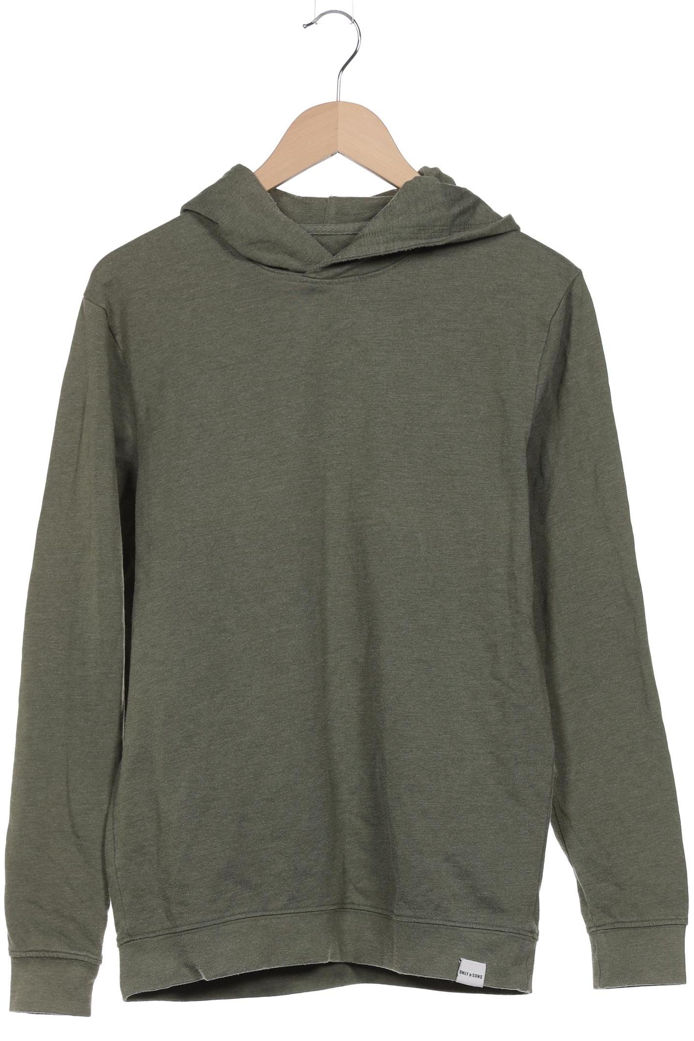 

Only & Sons Herren Kapuzenpullover, grün, Gr. 46