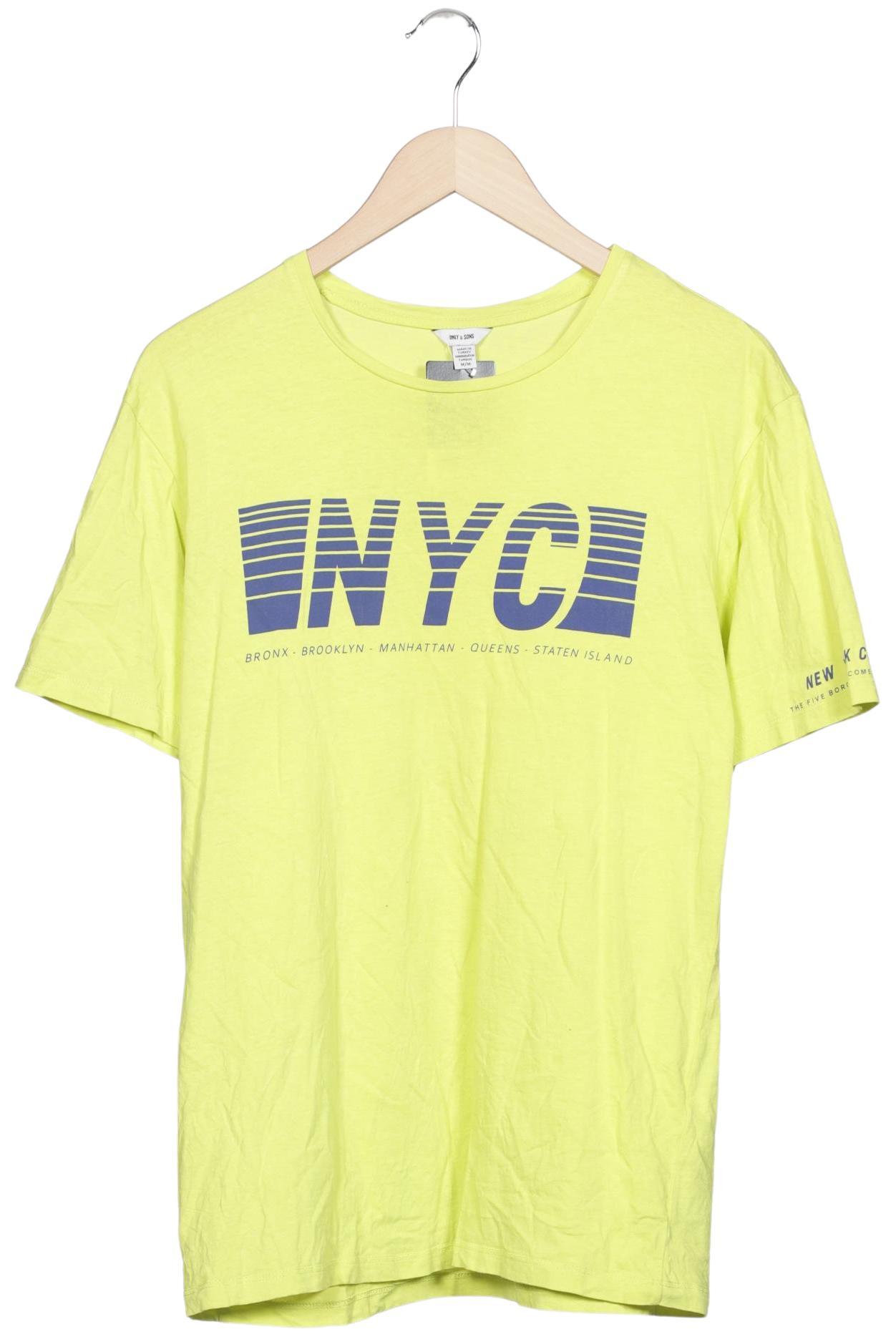 

Only & Sons Herren T-Shirt, neon, Gr. 48