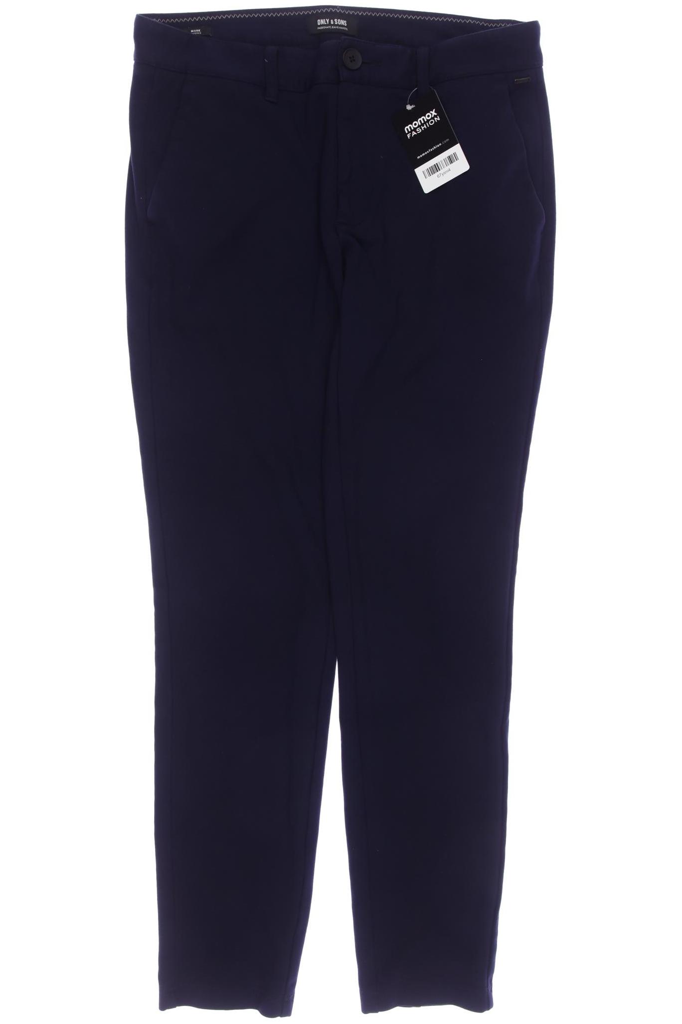 

Only & Sons Herren Stoffhose, marineblau, Gr. 31