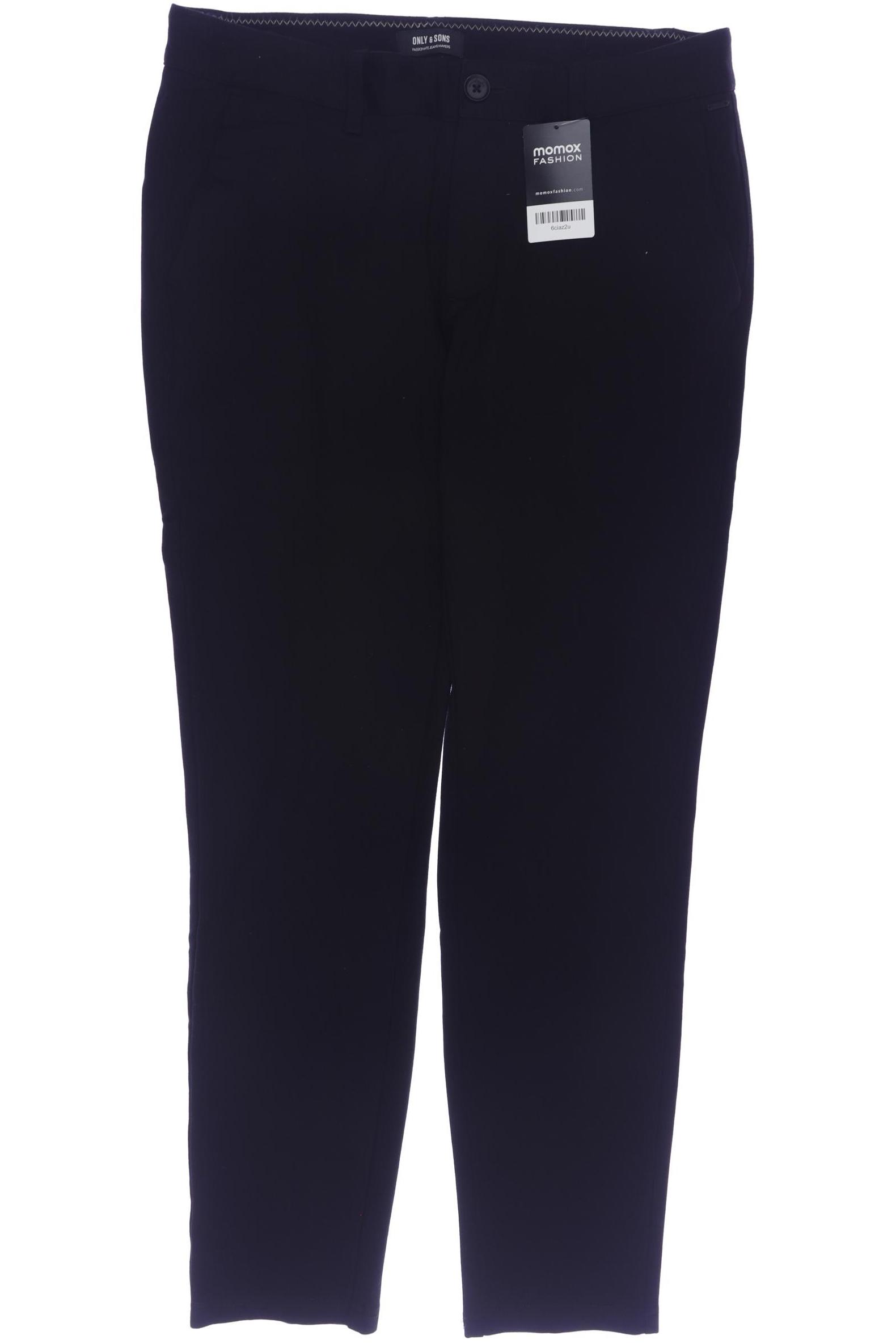 

Only & Sons Herren Stoffhose, schwarz, Gr. 33