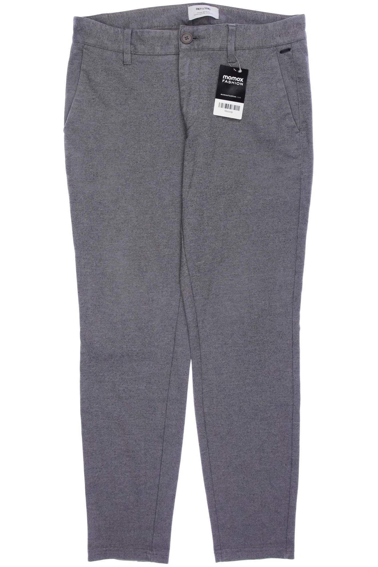 

Only & Sons Herren Stoffhose, grau, Gr. 30