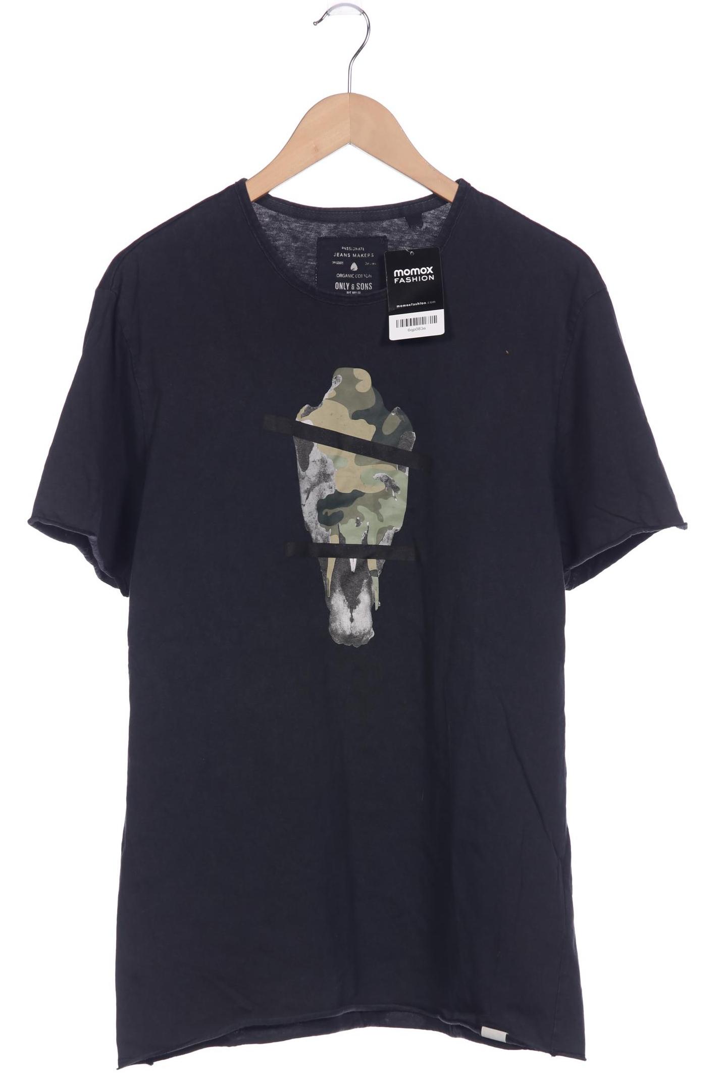 

Only & Sons Herren T-Shirt, grau, Gr. 52