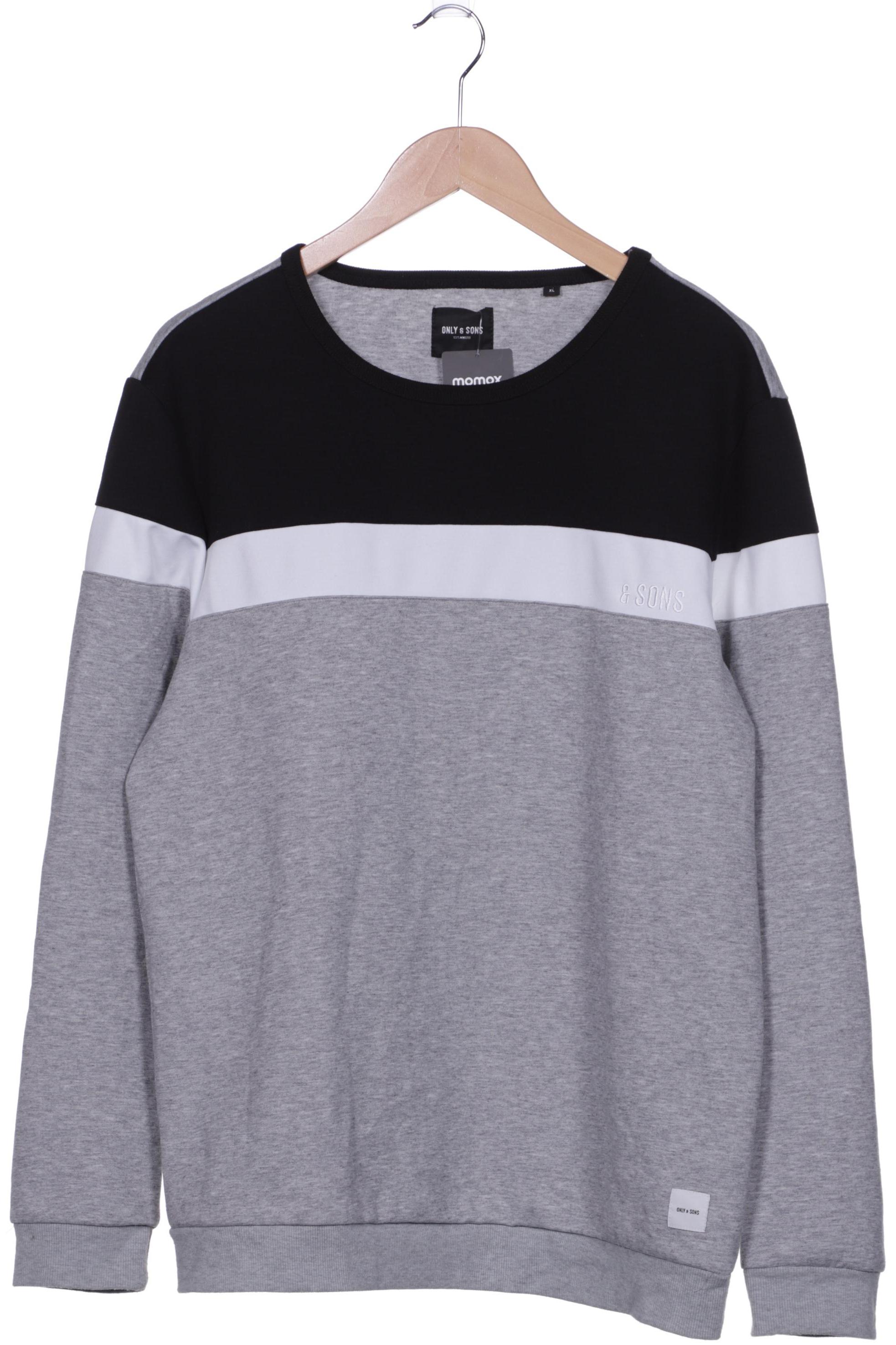 

Only & Sons Herren Sweatshirt, grau, Gr. 54