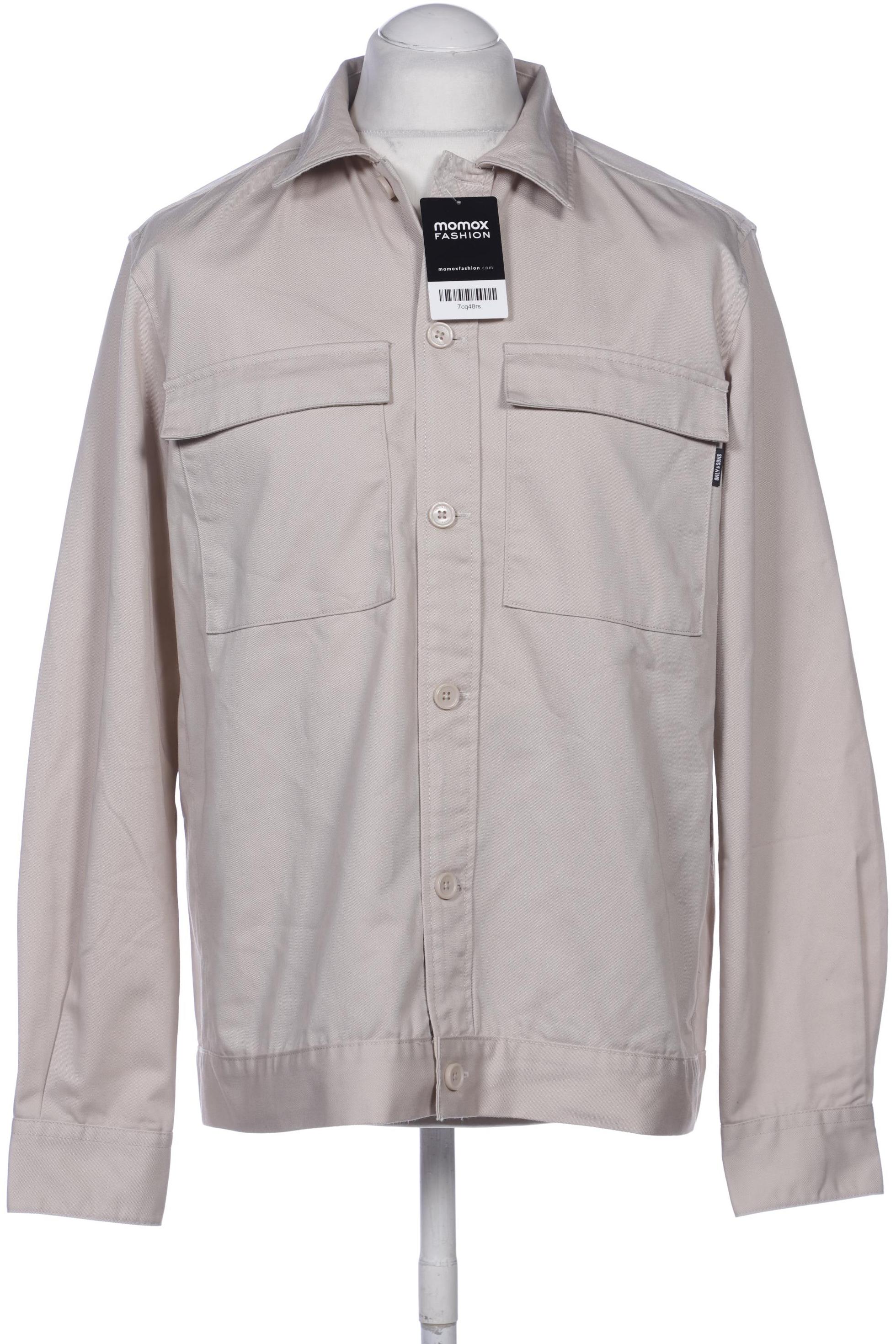 

Only & Sons Herren Hemd, beige, Gr. 48