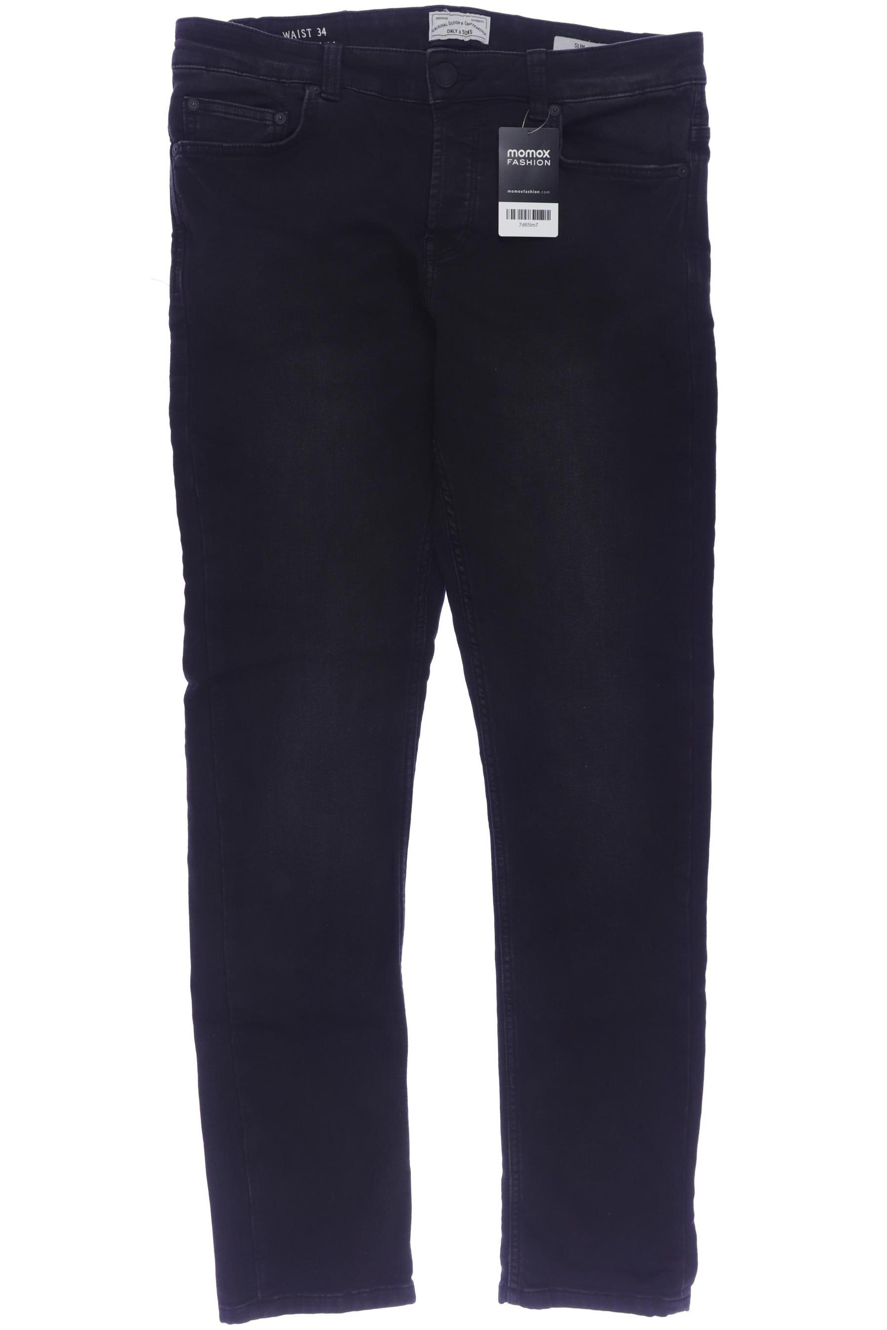 

Only & Sons Herren Jeans, schwarz, Gr. 34