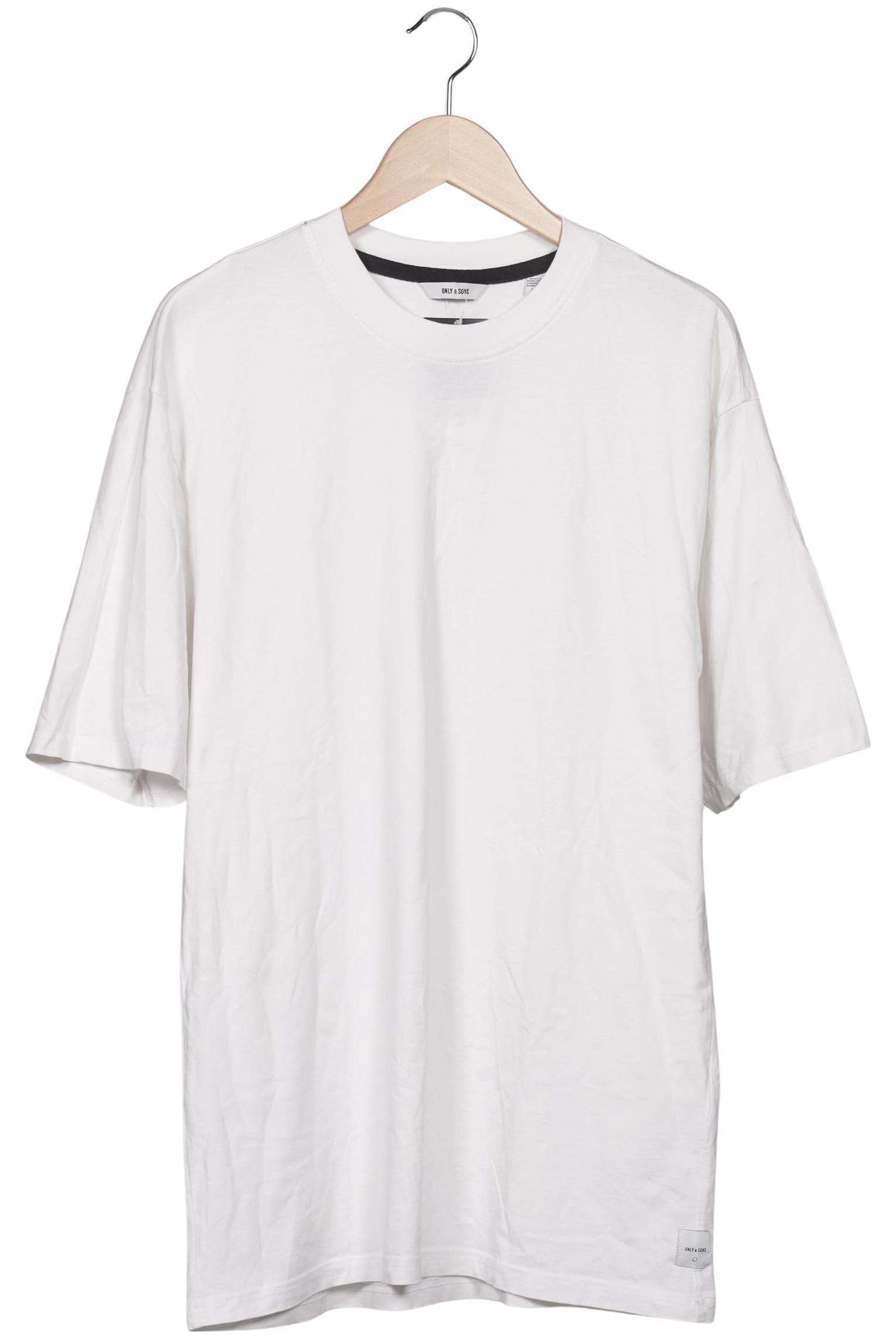 

Only & Sons Herren T-Shirt, weiß, Gr. 52