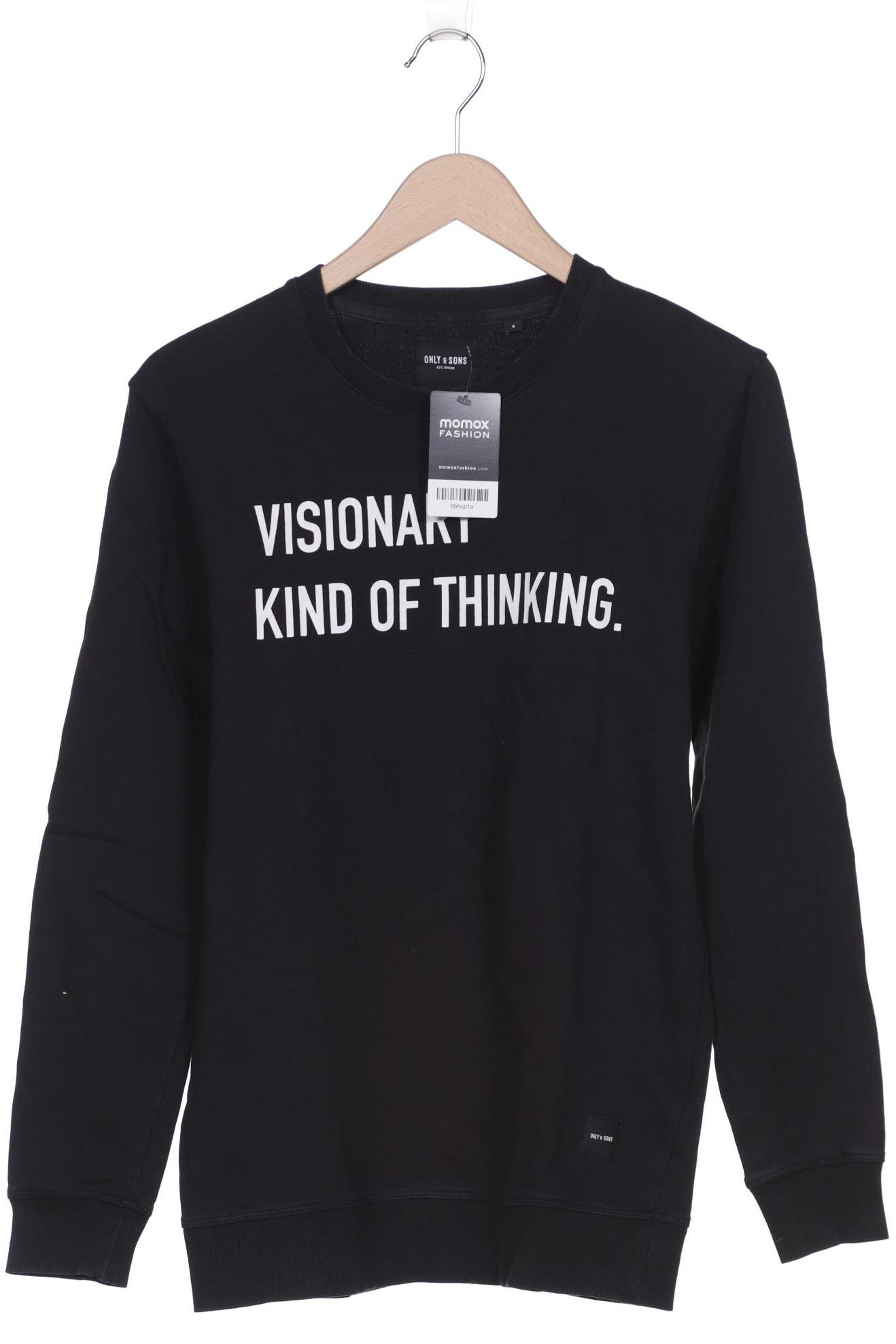 

Only & Sons Herren Sweatshirt, schwarz