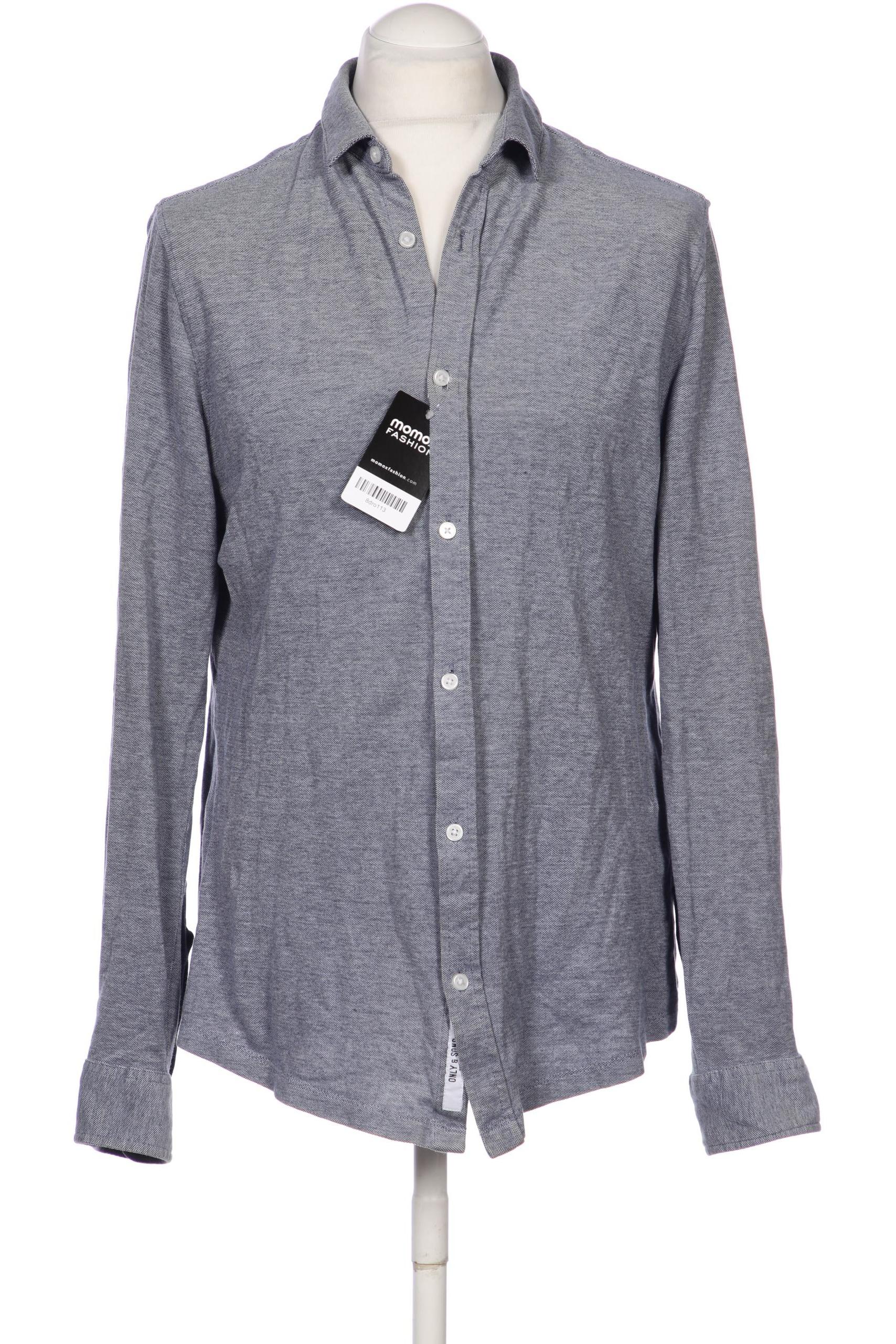 

Only & Sons Herren Hemd, blau