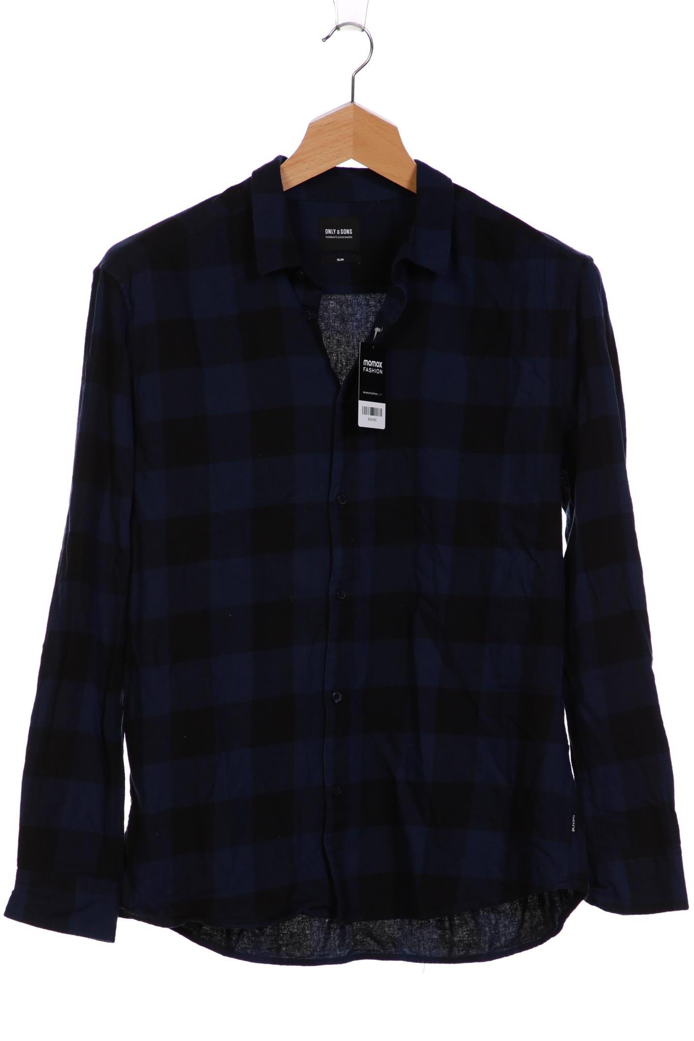 

Only & Sons Herren Hemd, marineblau, Gr. 56