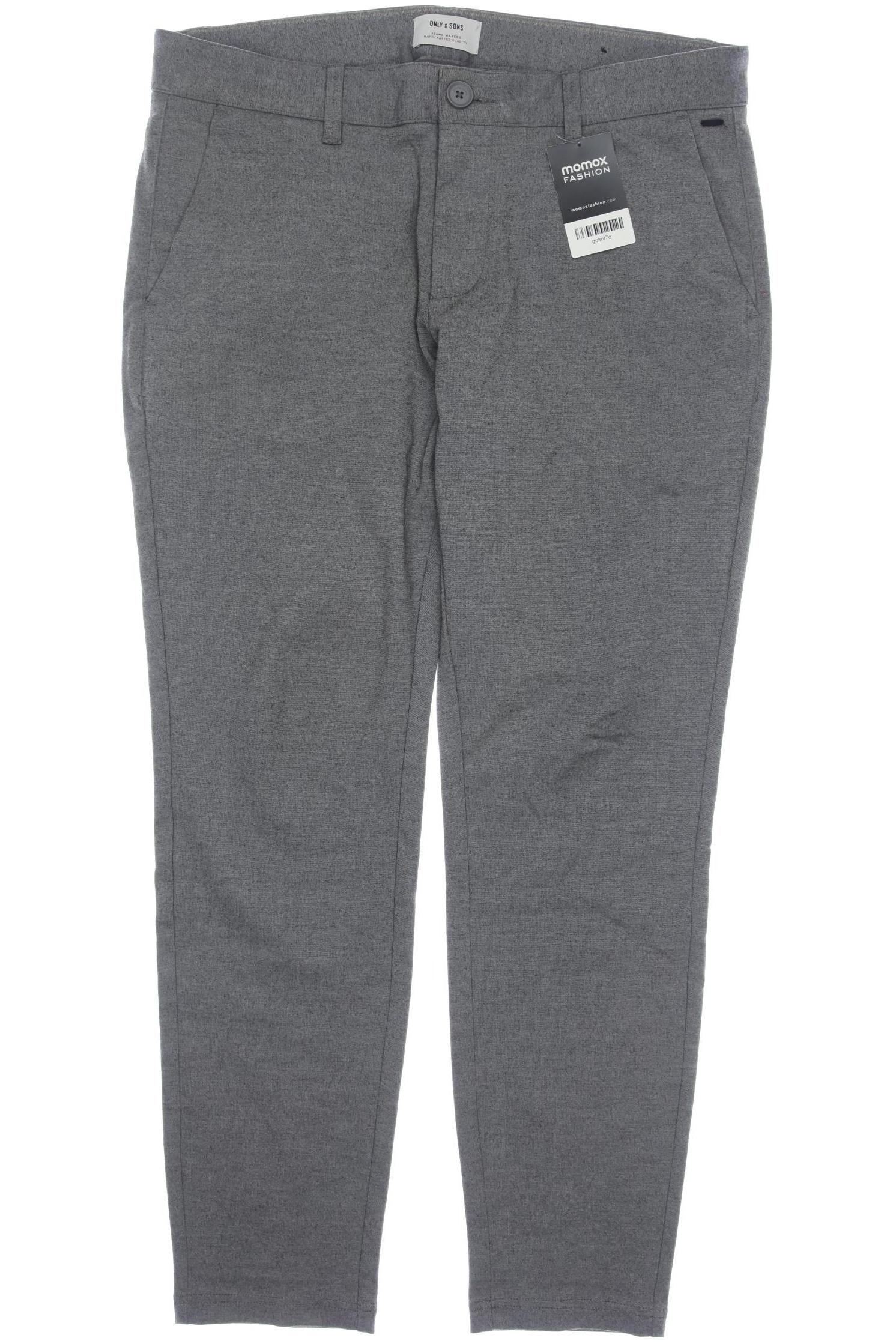 

Only & Sons Herren Stoffhose, grau, Gr. 34