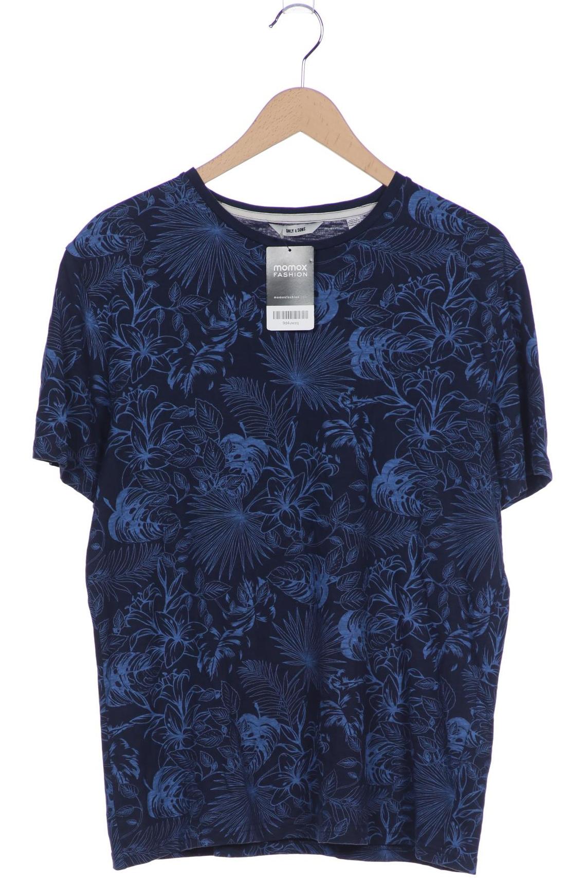 

Only & Sons Herren T-Shirt, marineblau, Gr. 52
