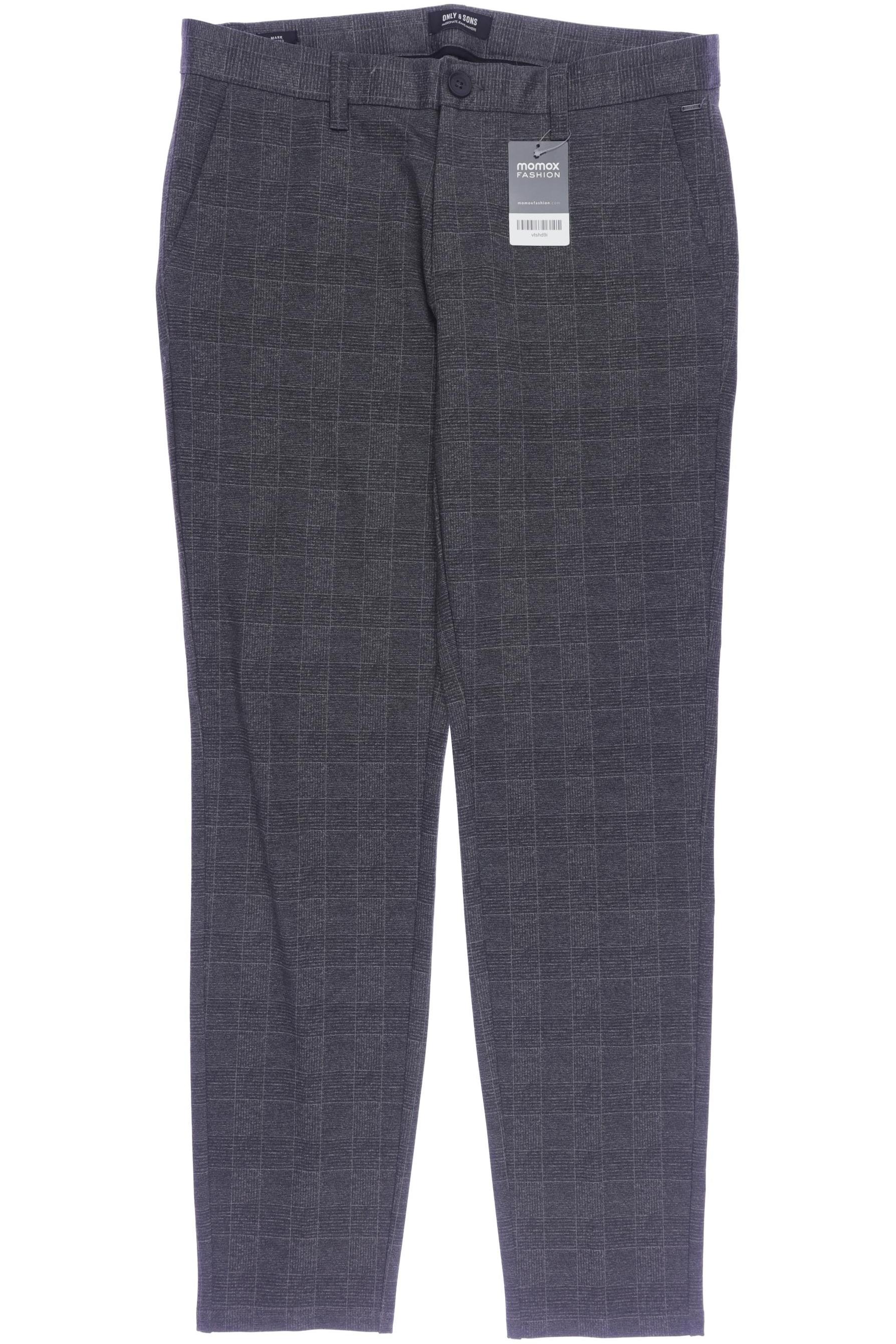 

Only & Sons Herren Stoffhose, grau, Gr. 34