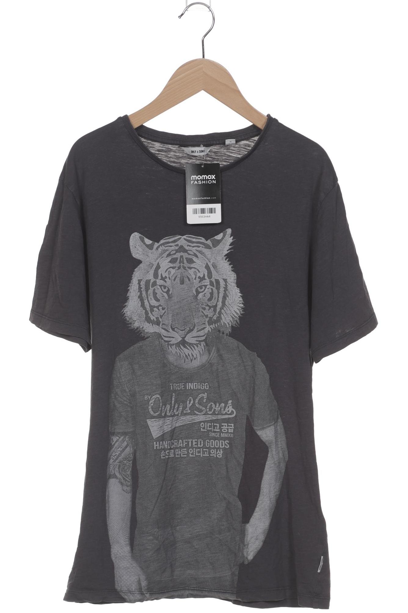 

Only & Sons Herren T-Shirt, grau, Gr. 48