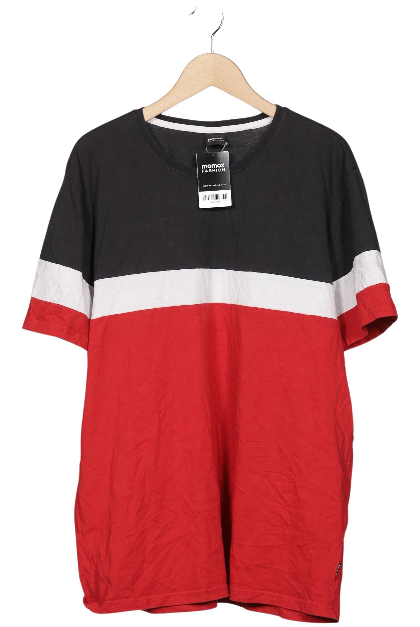 Thumbnail - Only &amp; Sons Herren T-Shirt, mehrfarbig, Gr. 56