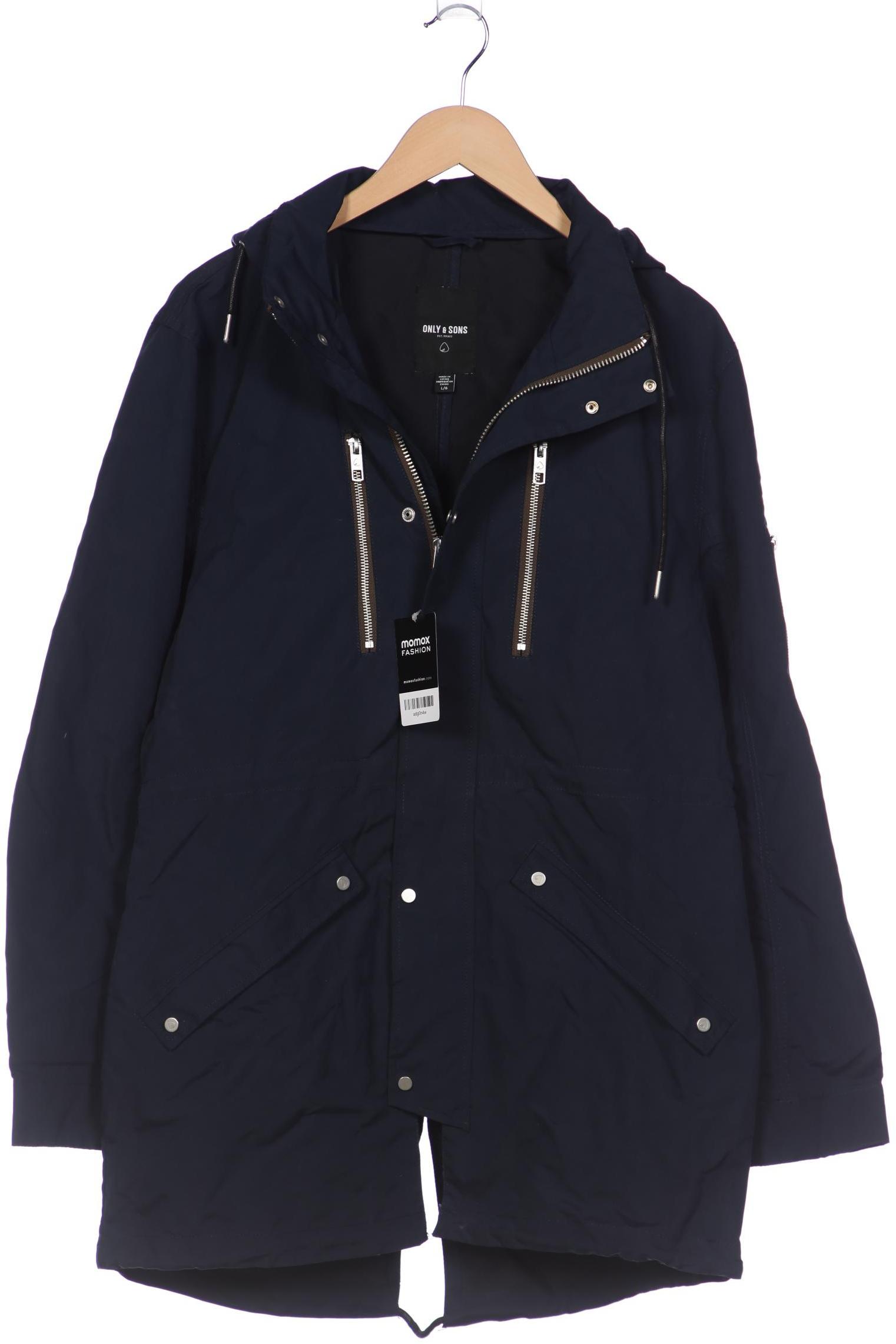 

Only & Sons Herren Mantel, marineblau