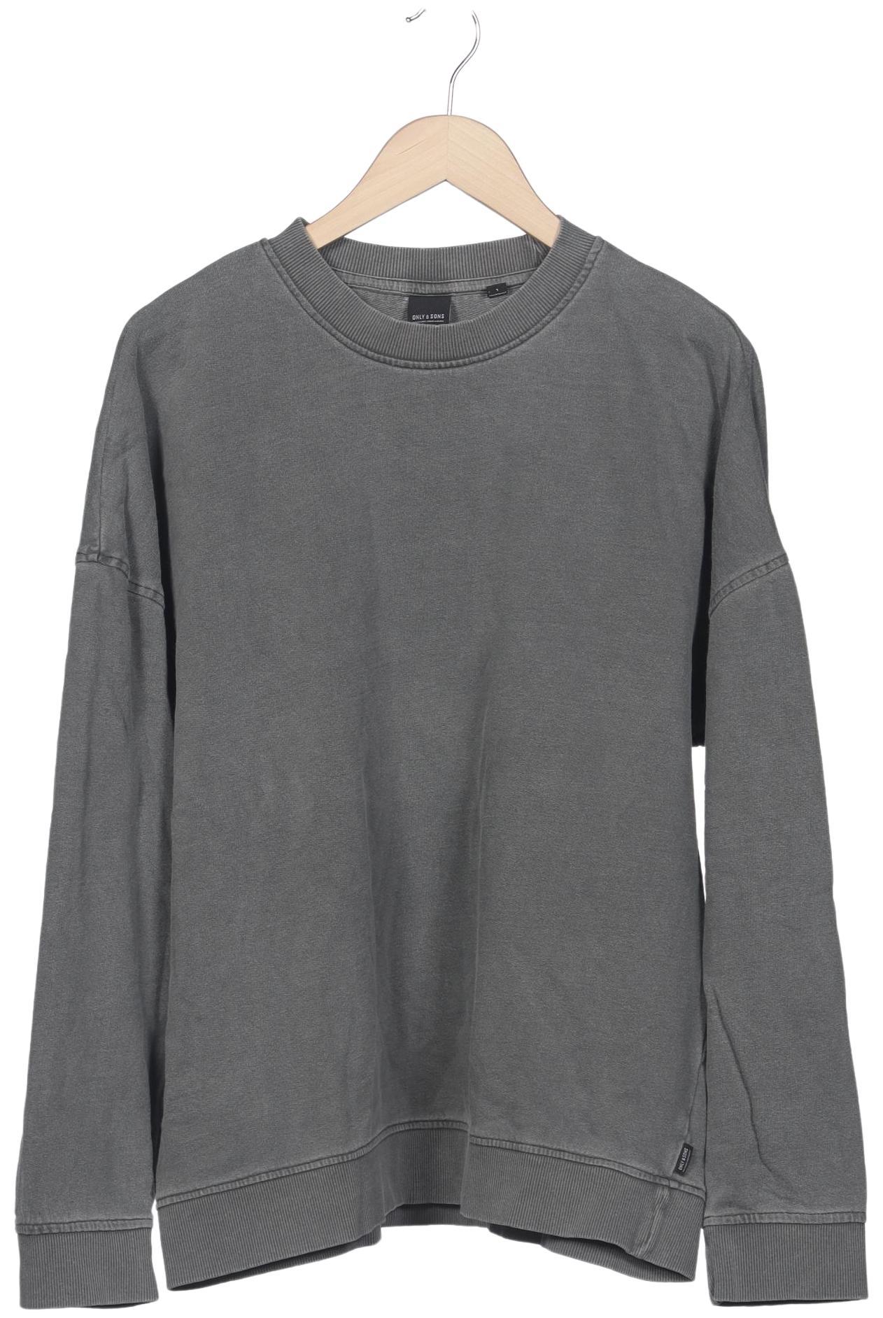 

Only & Sons Herren Sweatshirt, grau, Gr. 52