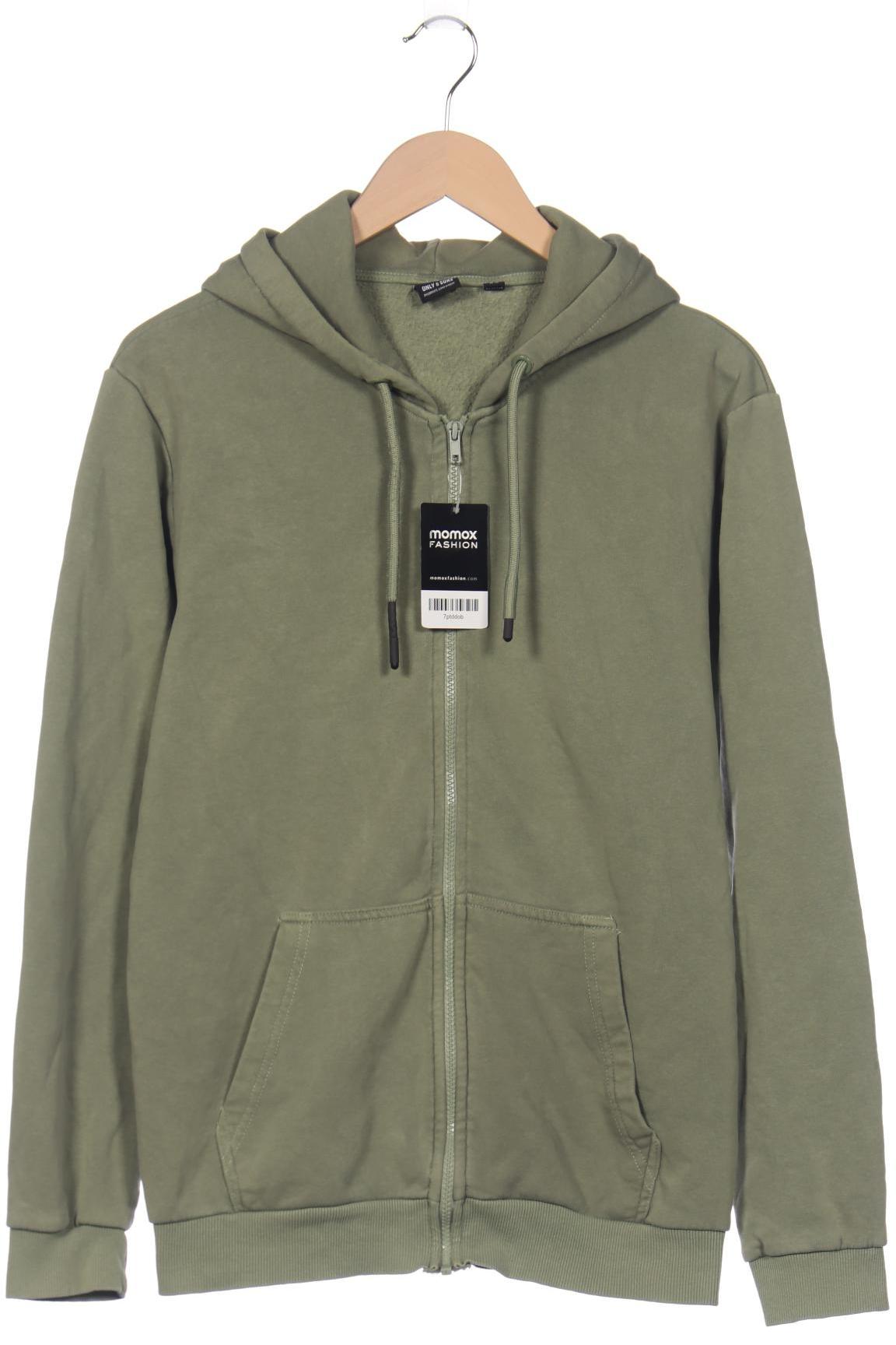 

Only & Sons Herren Kapuzenpullover, grün, Gr. 48