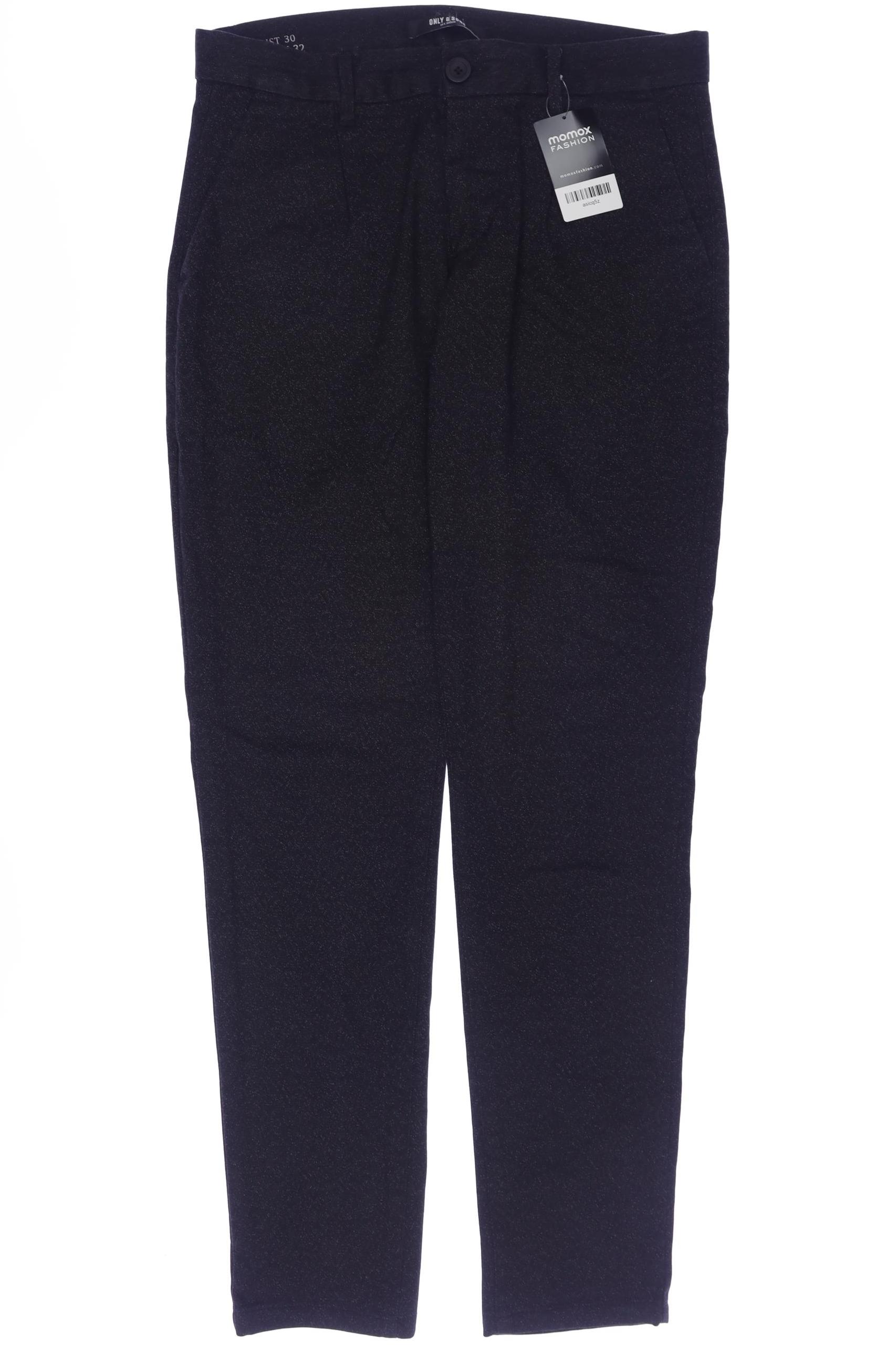 

Only & Sons Herren Stoffhose, schwarz, Gr. 30