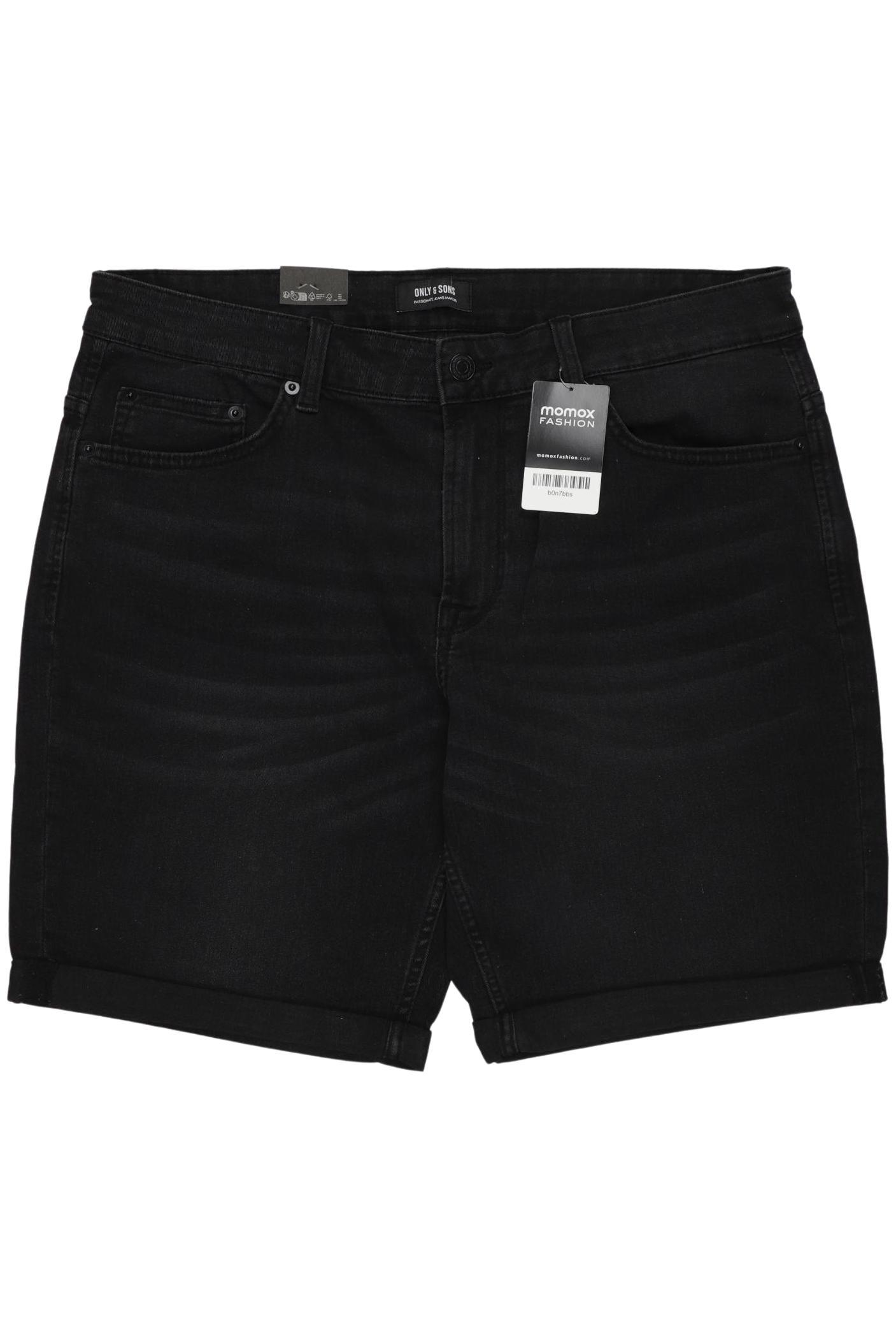 Thumbnail - Only &amp; Sons Herren Shorts, schwarz, Gr. 56