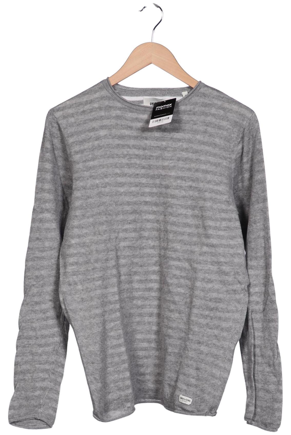 

Only & Sons Herren Pullover, grau, Gr. 46