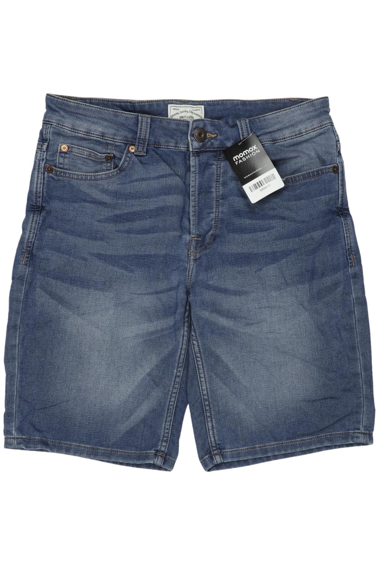 

Only & Sons Herren Shorts, blau, Gr. 30