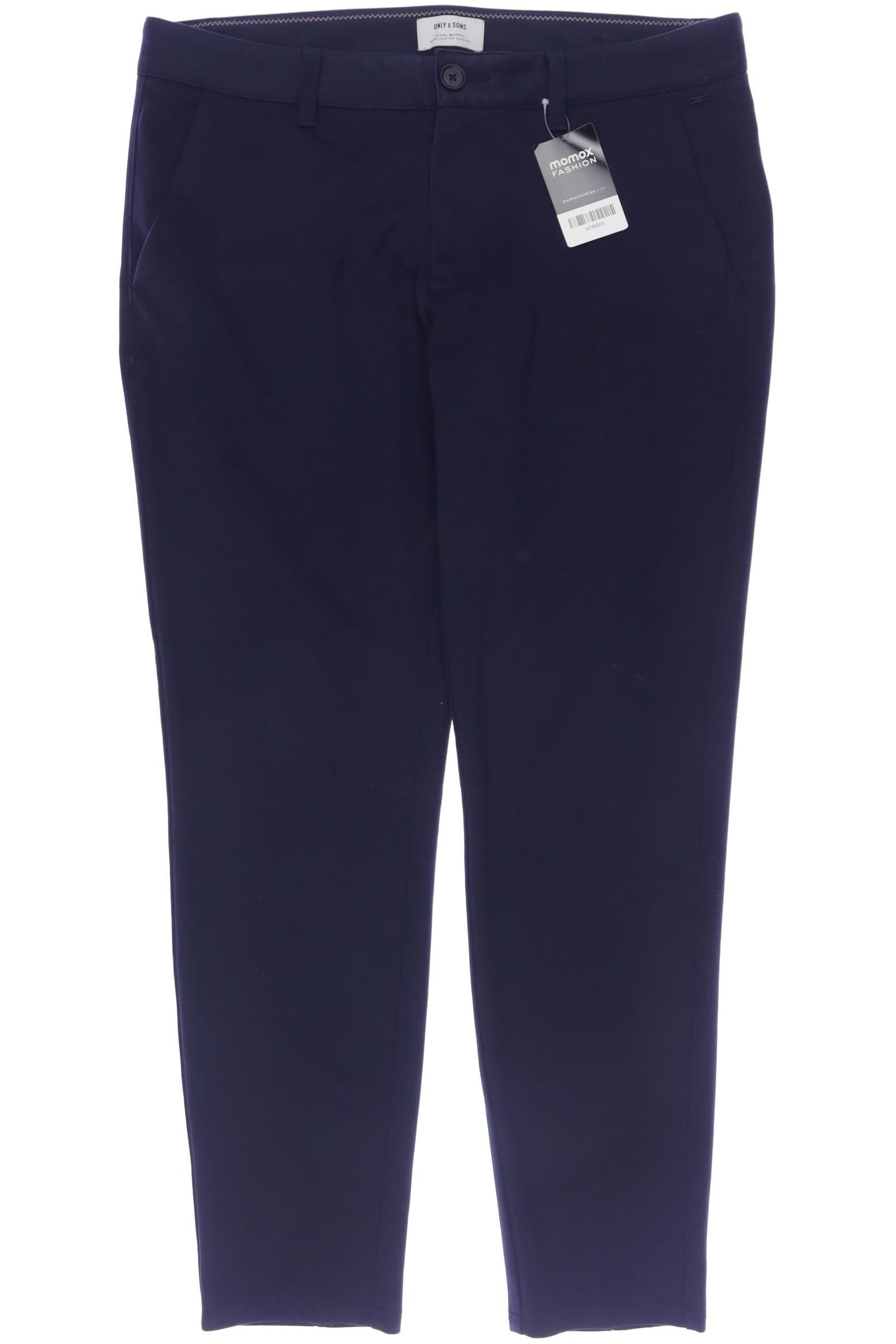 

Only & Sons Herren Stoffhose, marineblau, Gr. 36