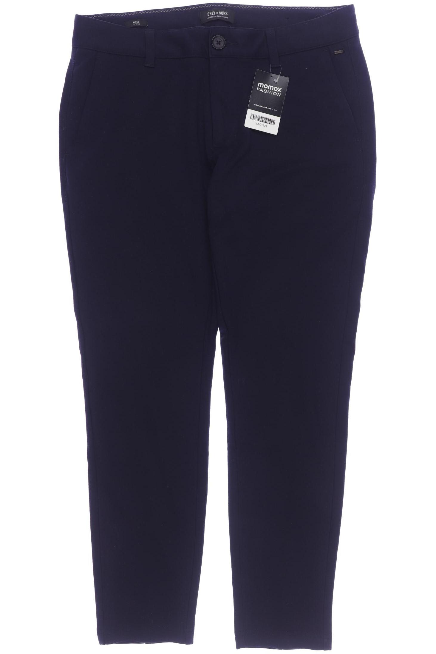 

Only & Sons Herren Stoffhose, marineblau, Gr. 32