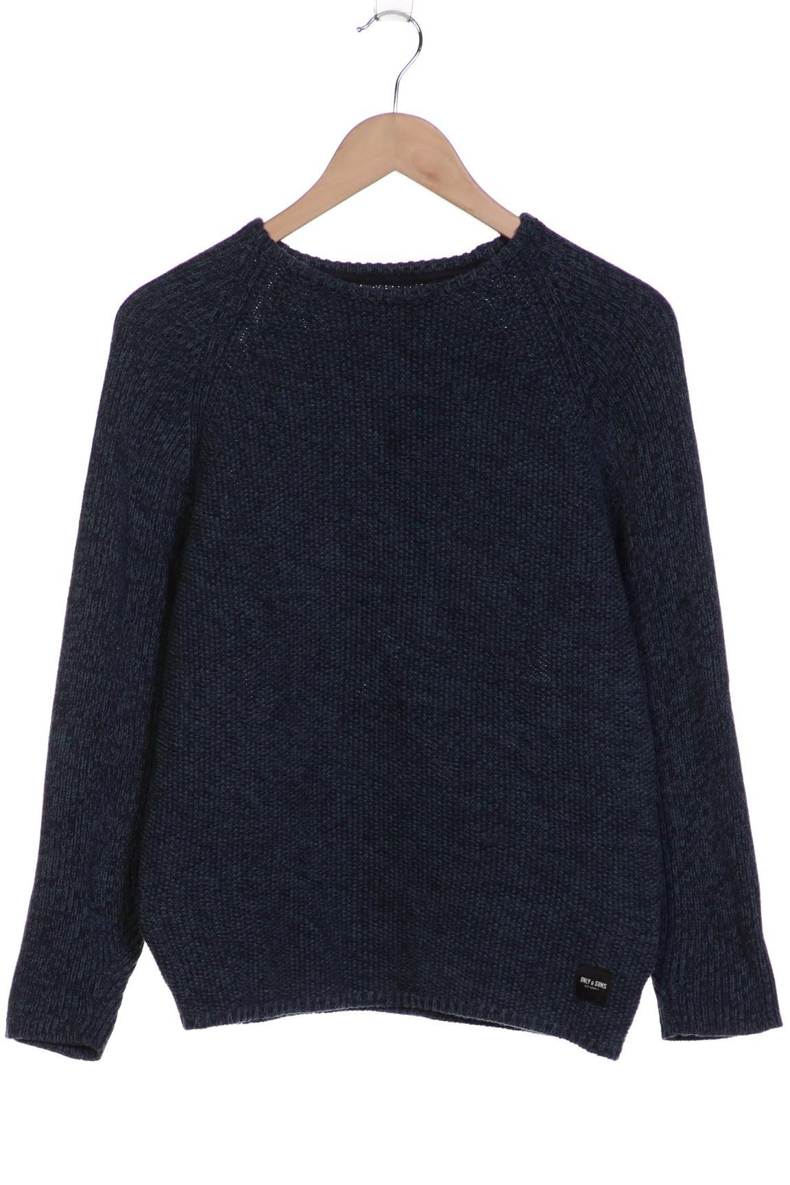 

Only & Sons Herren Pullover, blau, Gr. 46