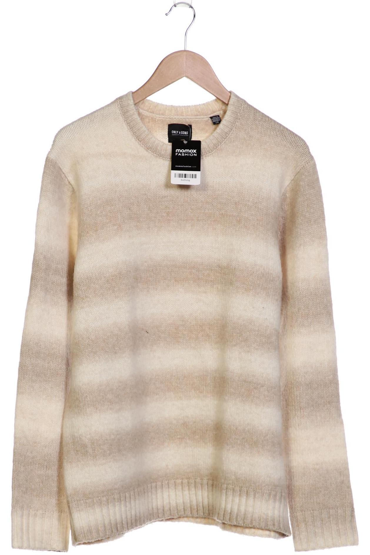 

Only & Sons Herren Pullover, beige, Gr. 52