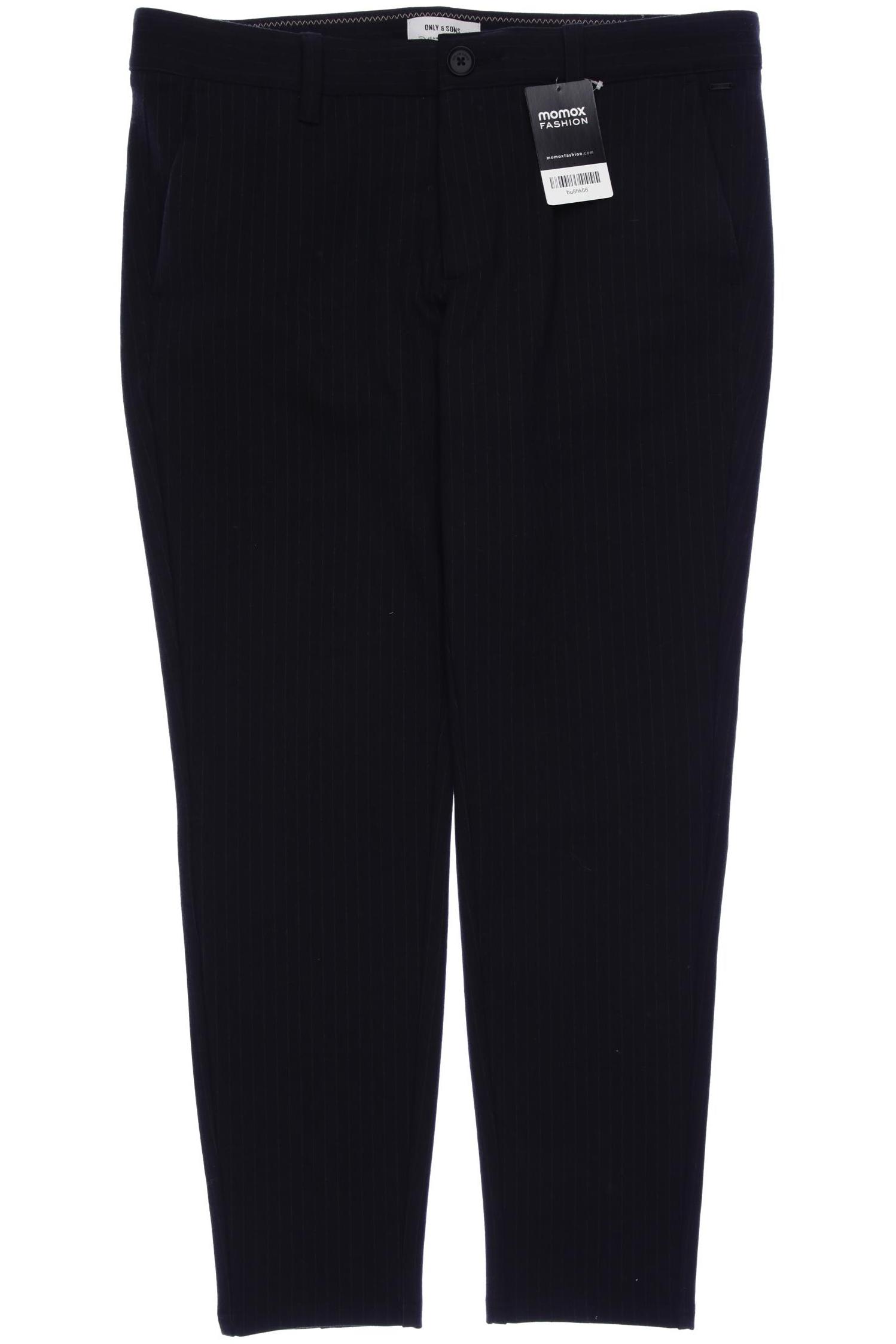 

Only & Sons Herren Stoffhose, schwarz, Gr. 32